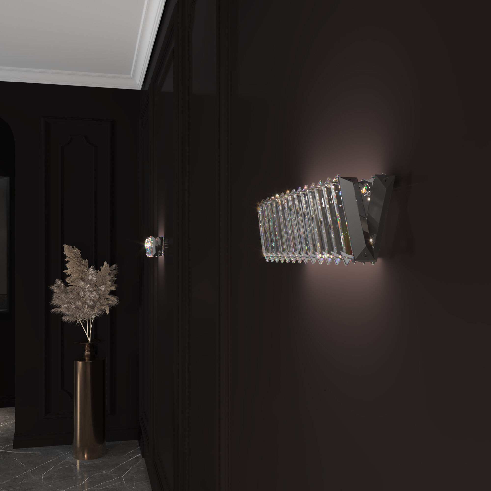 Настенный светильник с хрусталем VAMVIDNEE VV981109 3 Настенный светильник с хрусталем VAMVIDNEE VV981109 — изображение 3