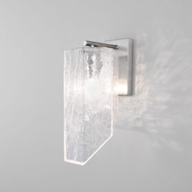 Настенный светильник с плафоном из фактурного стекла VAMVIDNEE VV982143