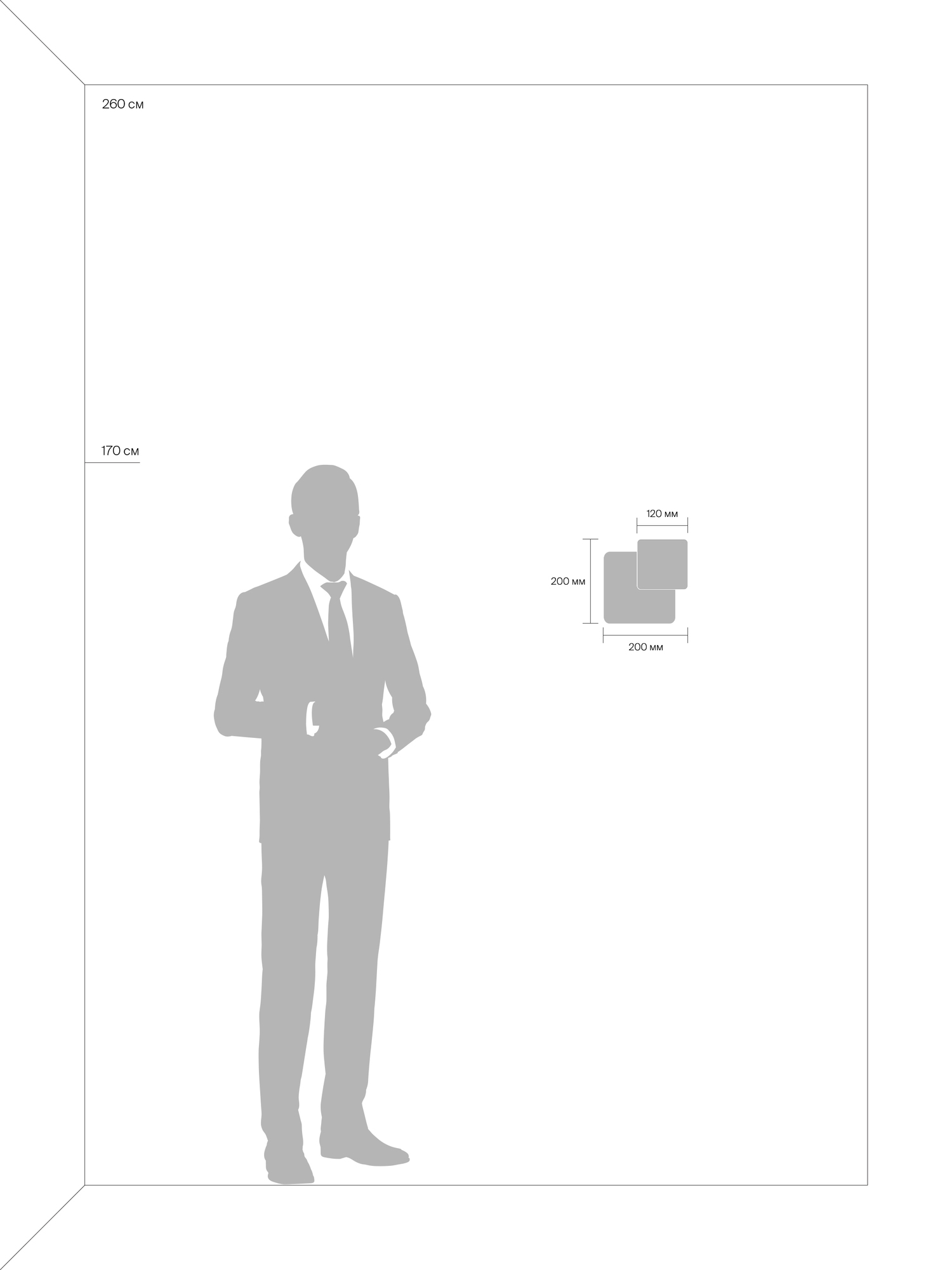 Настенный светильник VAMVIDNEE VV987311 3 Настенный светильник VAMVIDNEE VV987311 — изображение 3