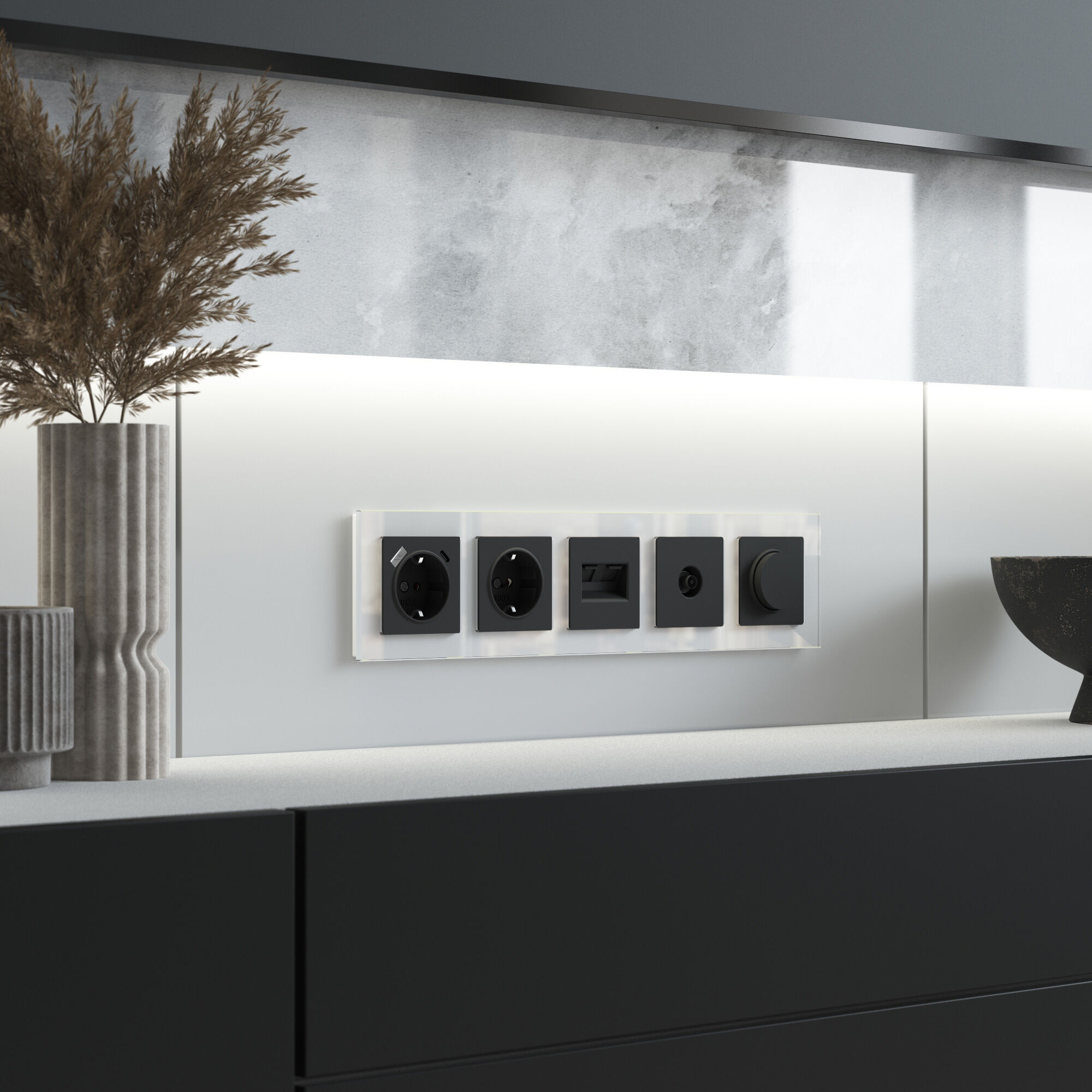 Рамка из стекла на постов белый VAMVIDNEE VV1001328 5 Рамка из стекла на постов белый VAMVIDNEE VV1001328 — изображение 5