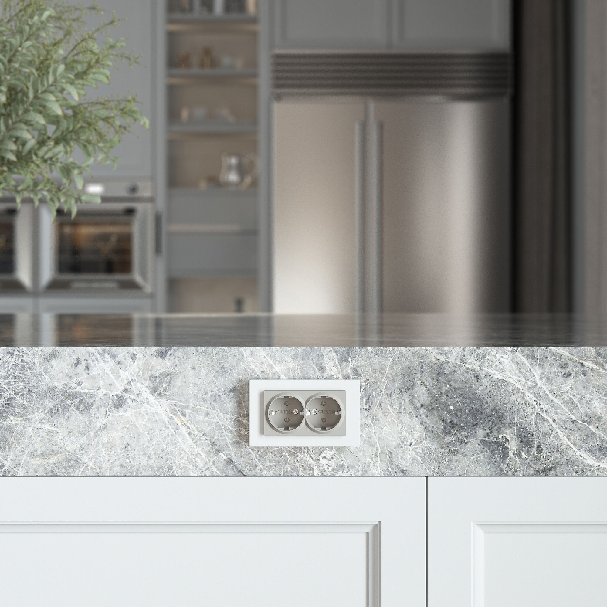 Розетка двойная с заземлением VAMVIDNEE VV982053 3 Розетка двойная с заземлением VAMVIDNEE VV982053 — изображение 3