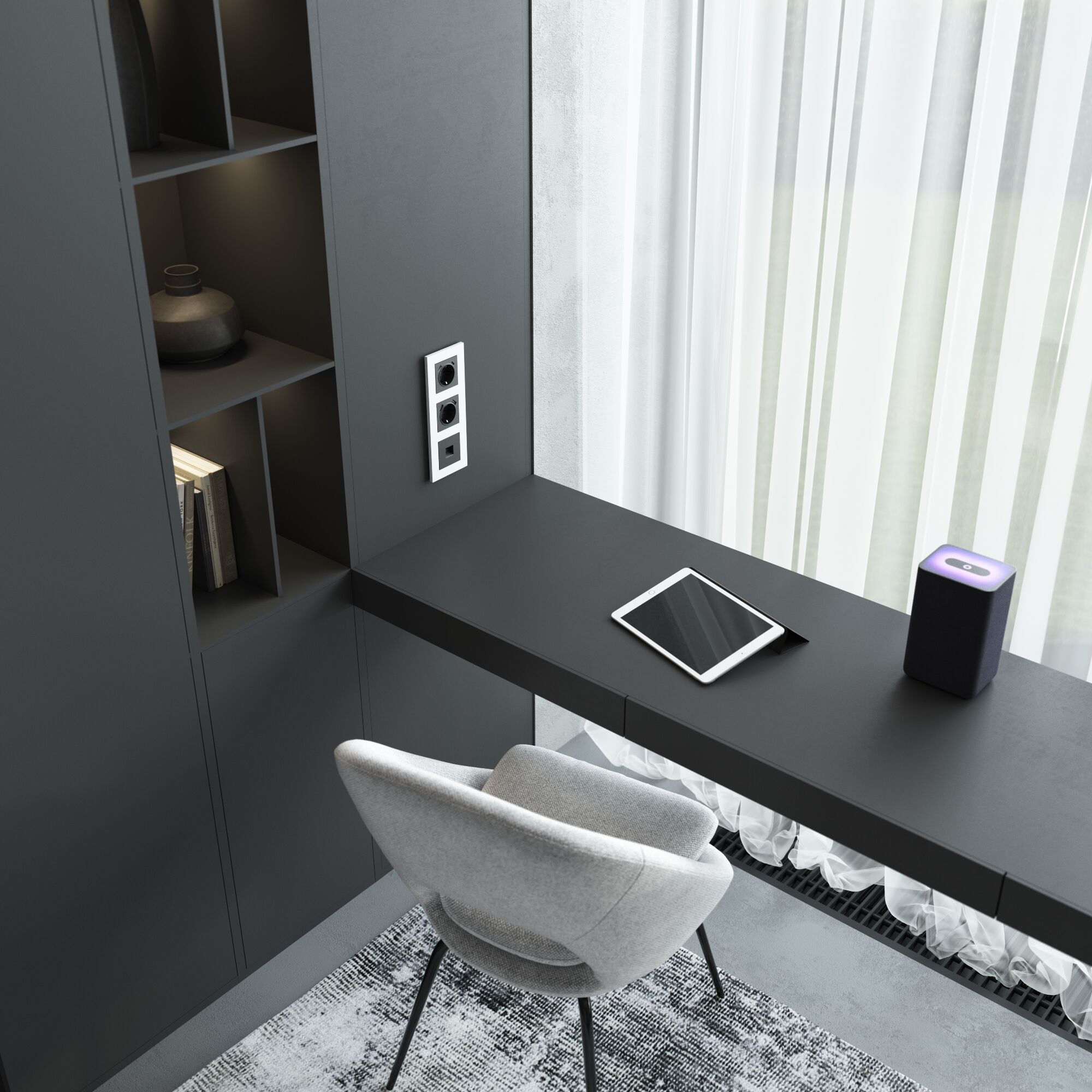 Розетка экранированная VAMVIDNEE VV982120 5 Розетка экранированная VAMVIDNEE VV982120 — изображение 5