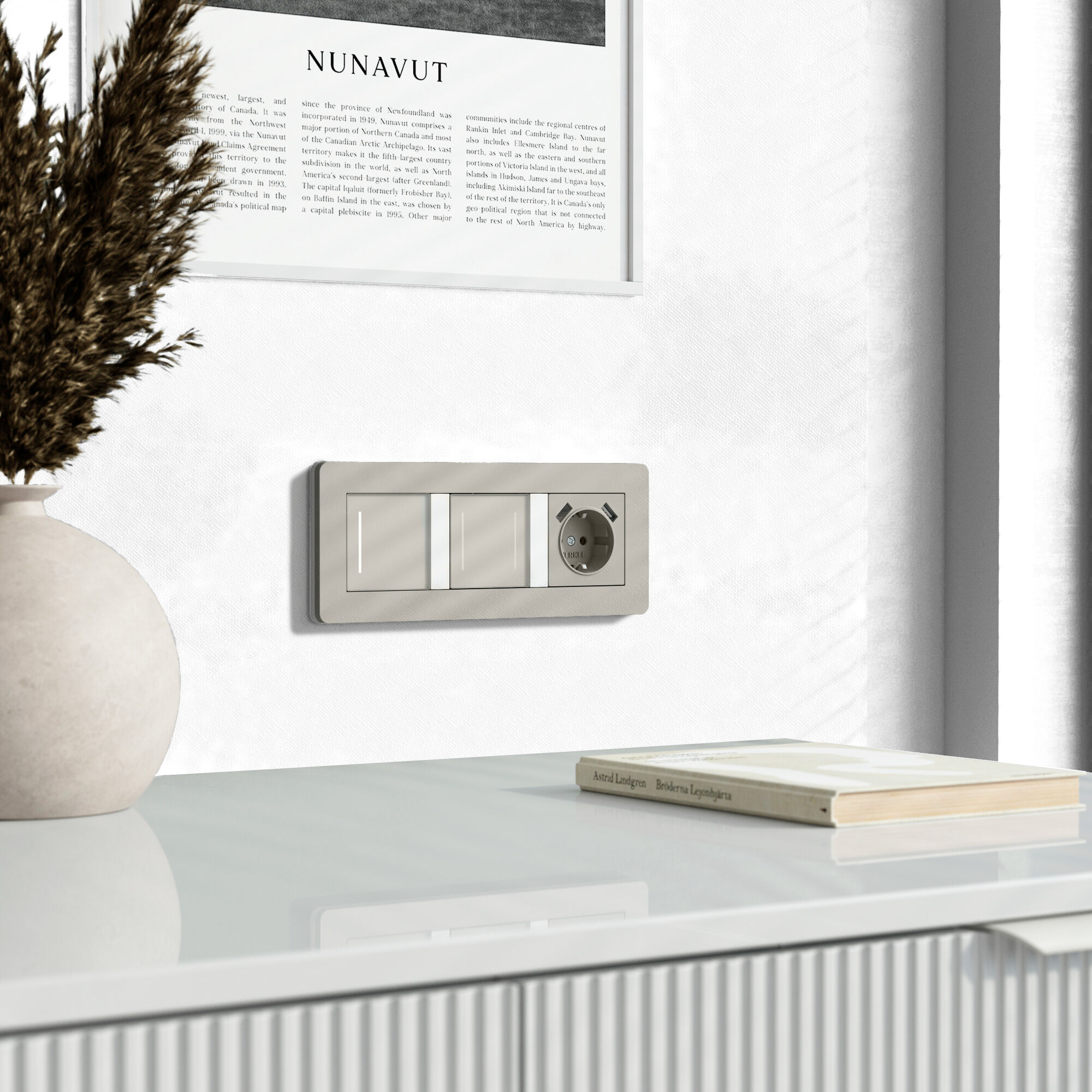 Сенсорный выключатель двухклавишный с подсветкой VAMVIDNEE VV982098 3 Сенсорный выключатель двухклавишный с подсветкой VAMVIDNEE VV982098 — изображение 3