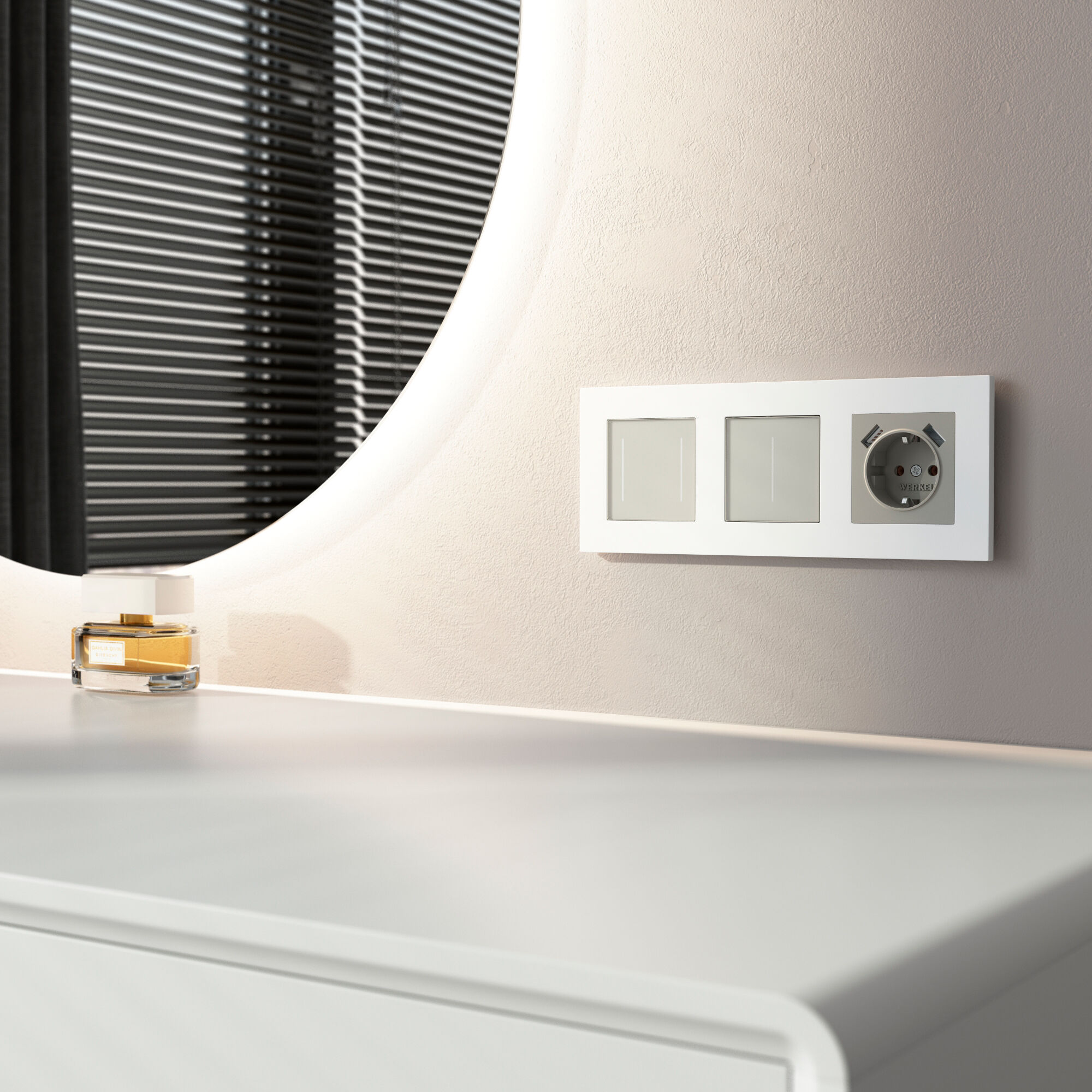 Сенсорный выключатель двухклавишный с подсветкой VAMVIDNEE VV982098 5 Сенсорный выключатель двухклавишный с подсветкой VAMVIDNEE VV982098 — изображение 5