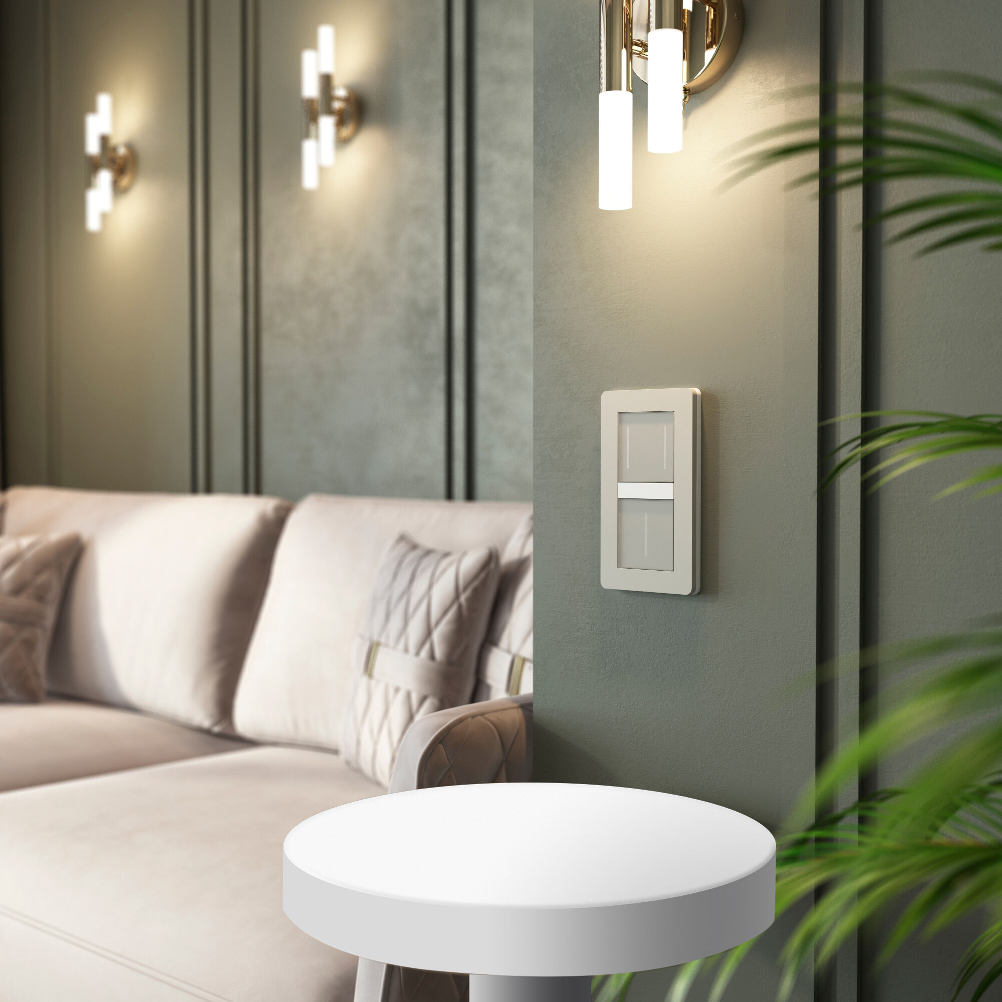 Сенсорный выключатель двухклавишный с подсветкой VAMVIDNEE VV982098 7 Сенсорный выключатель двухклавишный с подсветкой VAMVIDNEE VV982098 — изображение 7