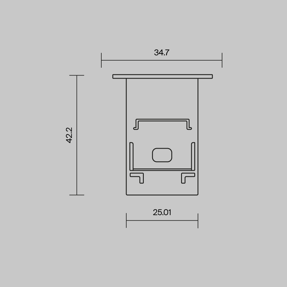 Комплектующие для профиля VAMVIDNEE VV986092 6 Комплектующие для профиля VAMVIDNEE VV986092 — изображение 6