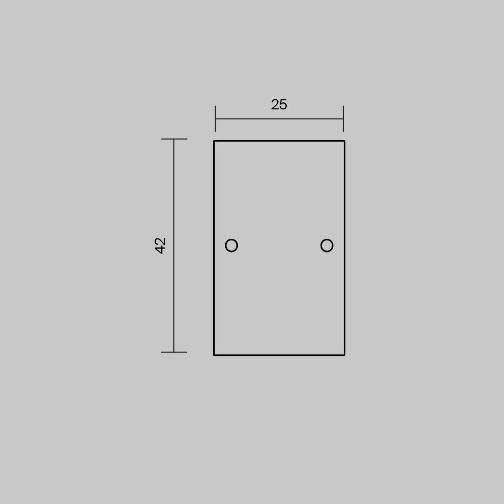 Комплектующие для профиля VAMVIDNEE VV984384 6 Комплектующие для профиля VAMVIDNEE VV984384 — изображение 6