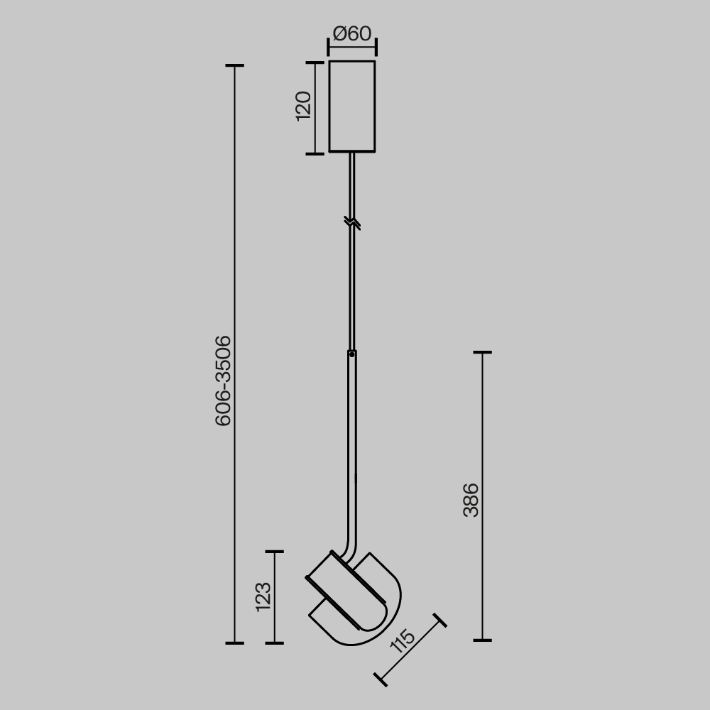 Подвесной светильник VAMVIDNEE VV998529 8 Подвесной светильник VAMVIDNEE VV998529 — изображение 8