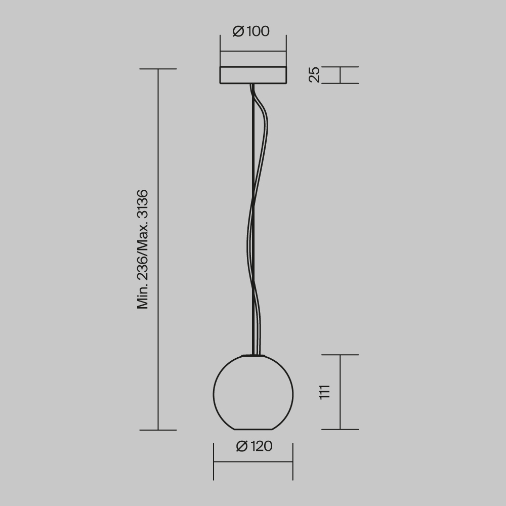 Подвесной светильник VAMVIDNEE VV985320 6 Подвесной светильник VAMVIDNEE VV985320 — изображение 6