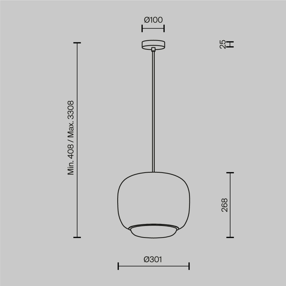 Подвесной светильник VAMVIDNEE VV986077 6 Подвесной светильник VAMVIDNEE VV986077 — изображение 6