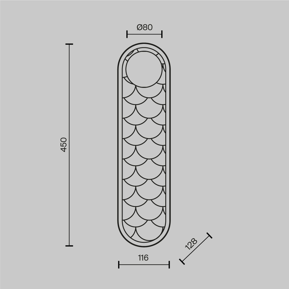 Настенный светильник VAMVIDNEE VV986108 7 Настенный светильник VAMVIDNEE VV986108 — изображение 7