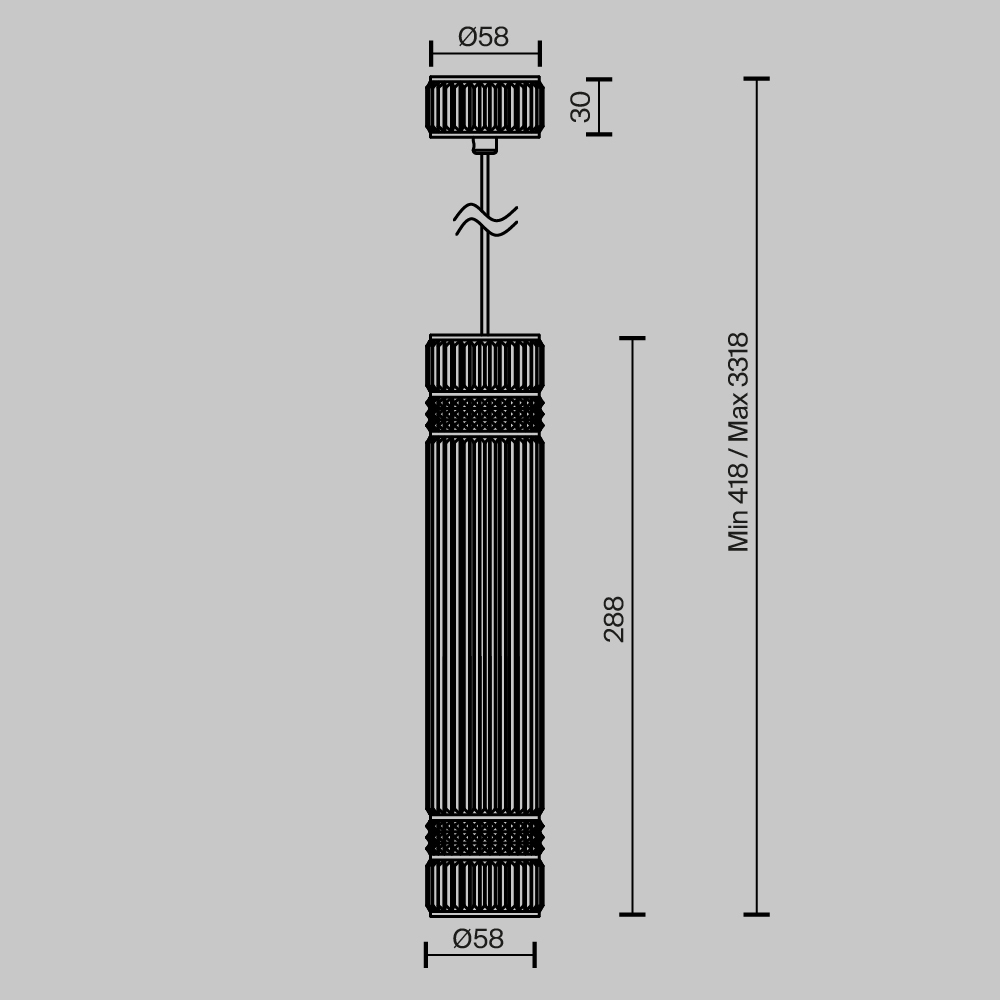 Подвесной светильник VAMVIDNEE VV998430 2 Подвесной светильник VAMVIDNEE VV998430 — изображение 2
