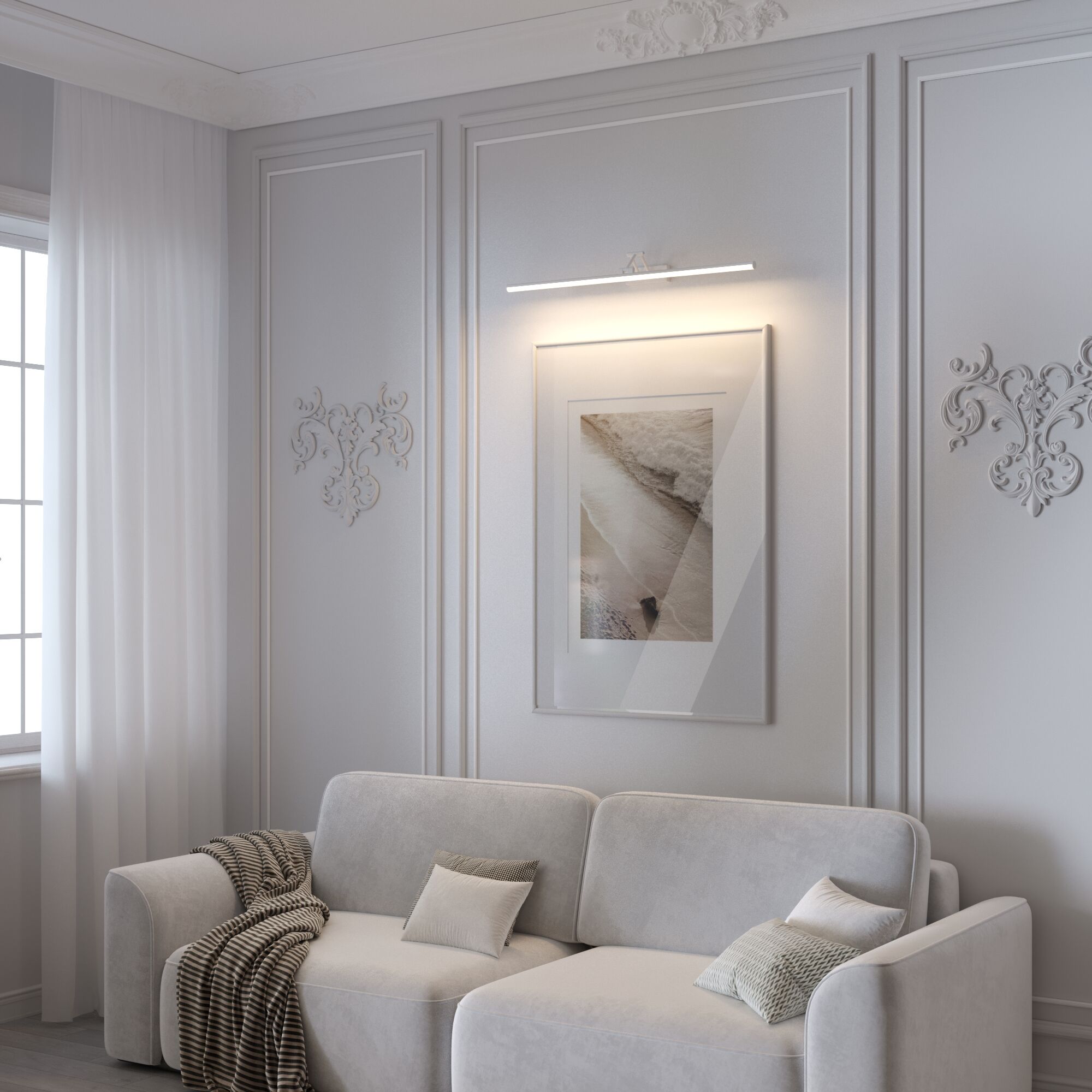 Светильник настенный светодиодный белый VAMVIDNEE VV981337 4 Светильник настенный светодиодный белый VAMVIDNEE VV981337 — изображение 4