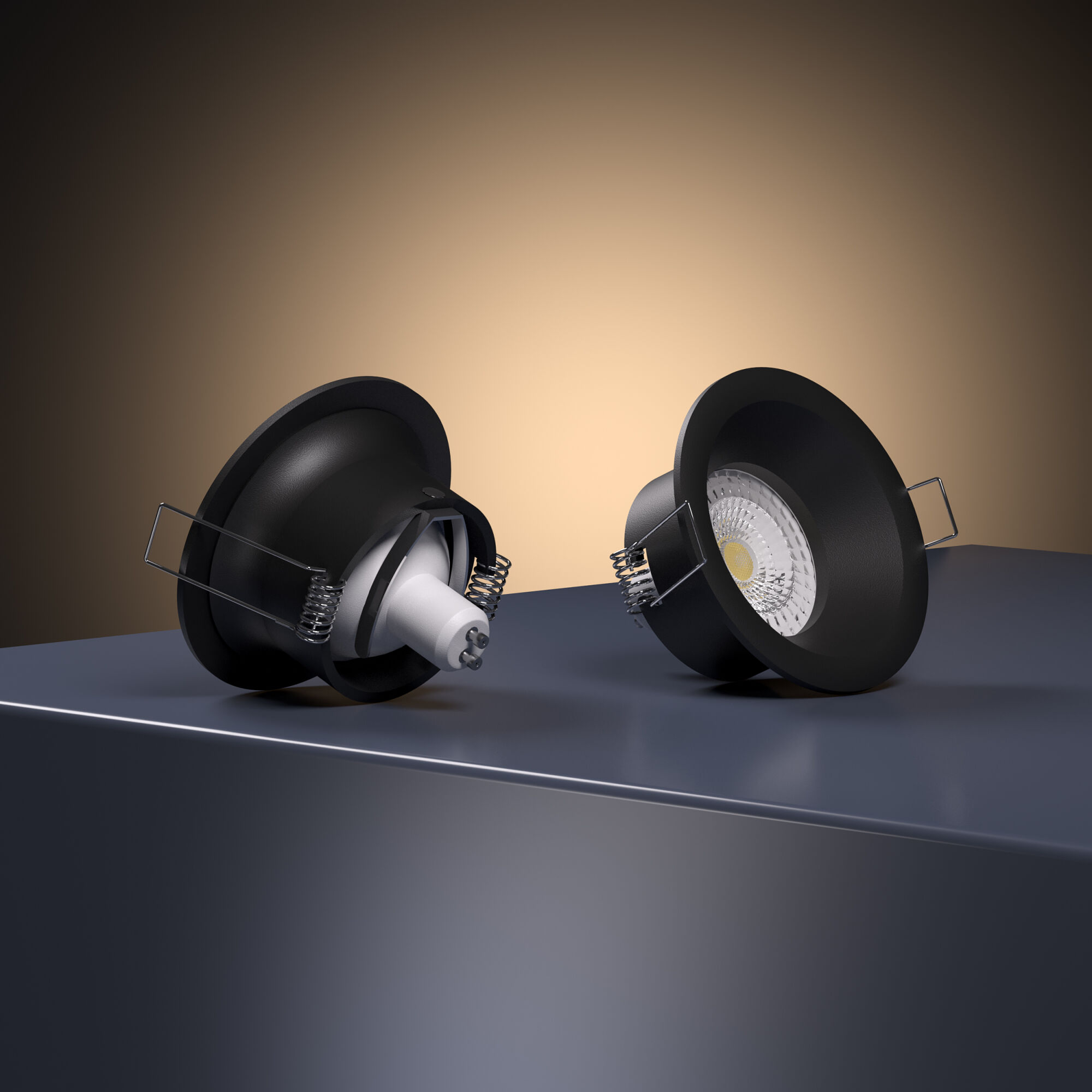 Светильник встраиваемый черный VAMVIDNEE VV981959 3 Светильник встраиваемый черный VAMVIDNEE VV981959 — изображение 3