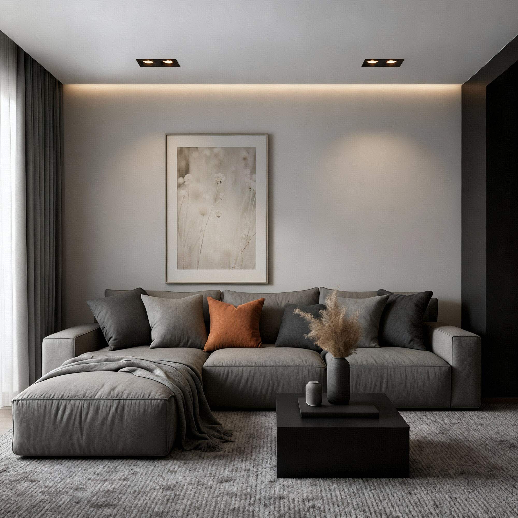 Светильник встраиваемый черный VAMVIDNEE VV981073 5 Светильник встраиваемый черный VAMVIDNEE VV981073 — изображение 5