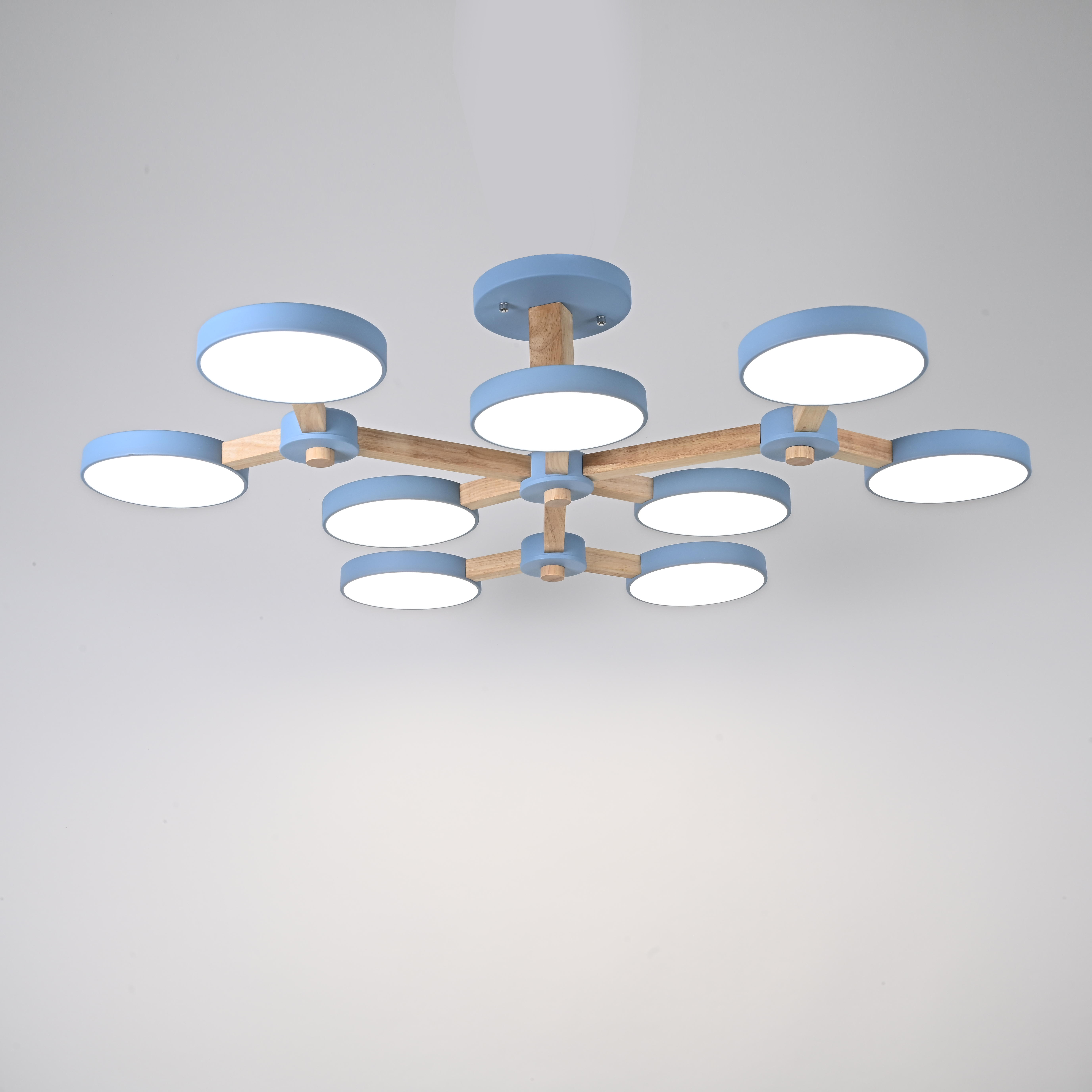 Потолочная люстра голубой VAMVIDNEE VV997299 3 Потолочная люстра голубой VAMVIDNEE VV997299 — изображение 3