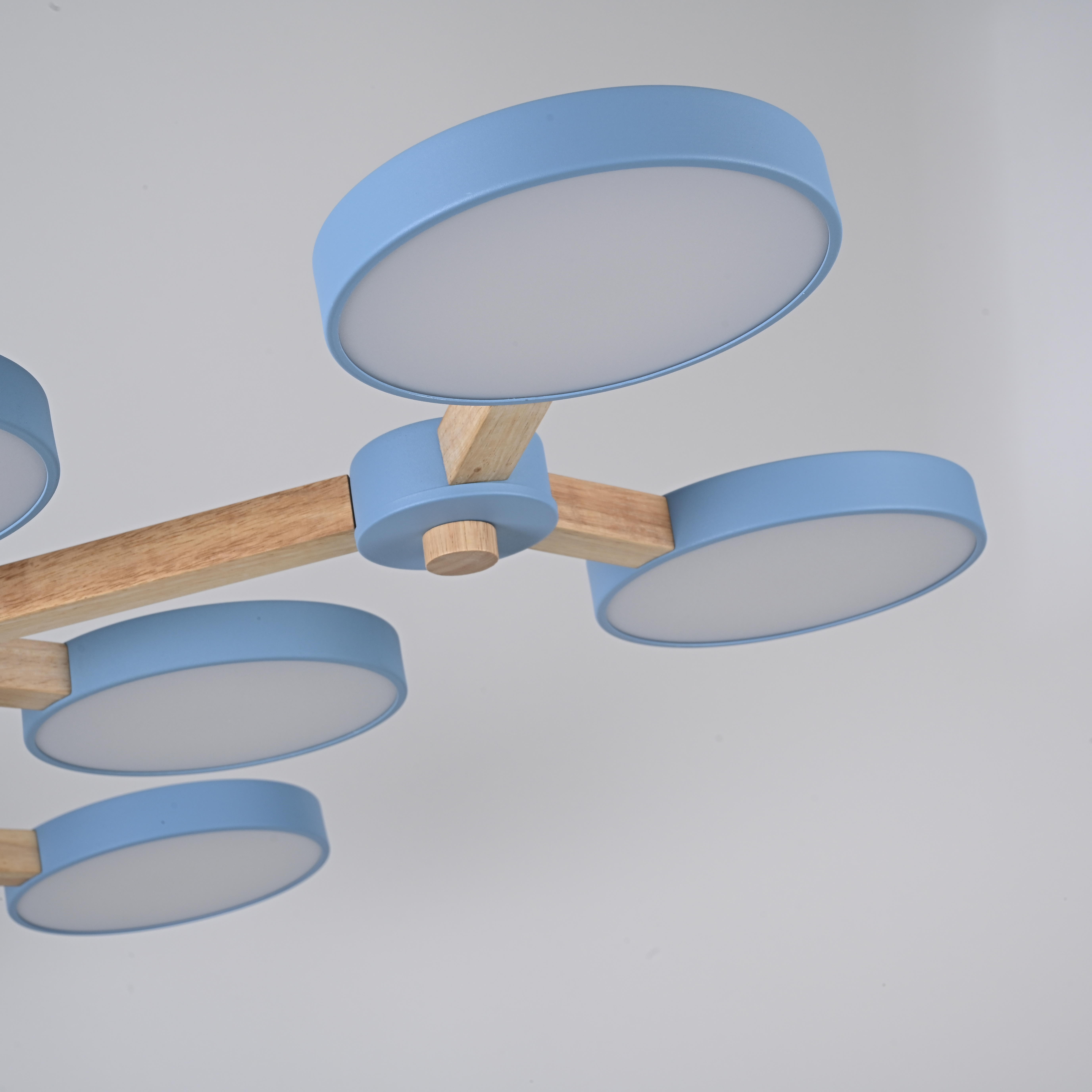 Потолочная люстра голубой VAMVIDNEE VV997299 4 Потолочная люстра голубой VAMVIDNEE VV997299 — изображение 4