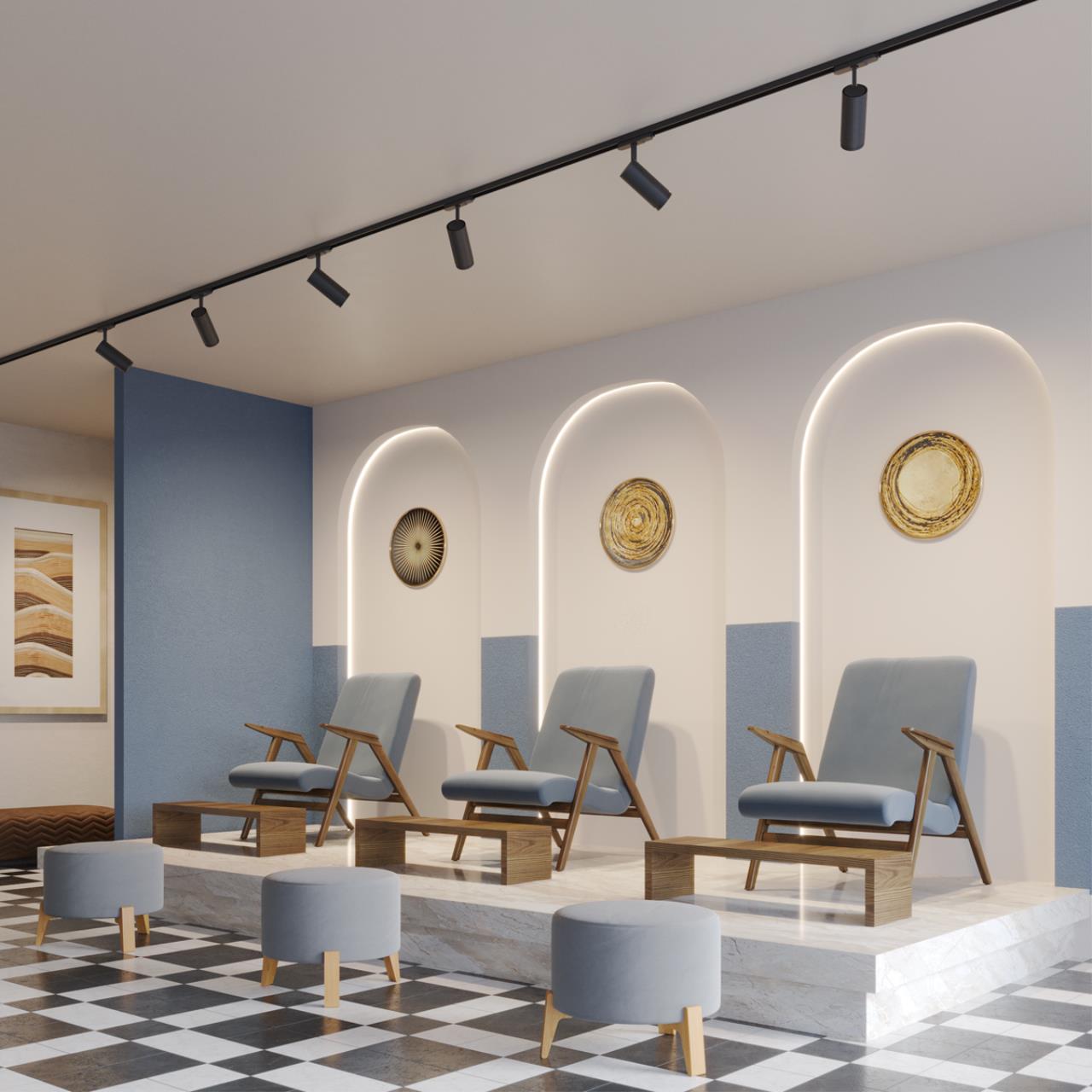 Светильник трехфазный трековый светодиодный с переключателем цветовой темперетуры и мощности VAMVIDNEE VV980950 4 Светильник трехфазный трековый светодиодный с переключателем цветовой темперетуры и мощности VAMVIDNEE VV980950 — изображение 4