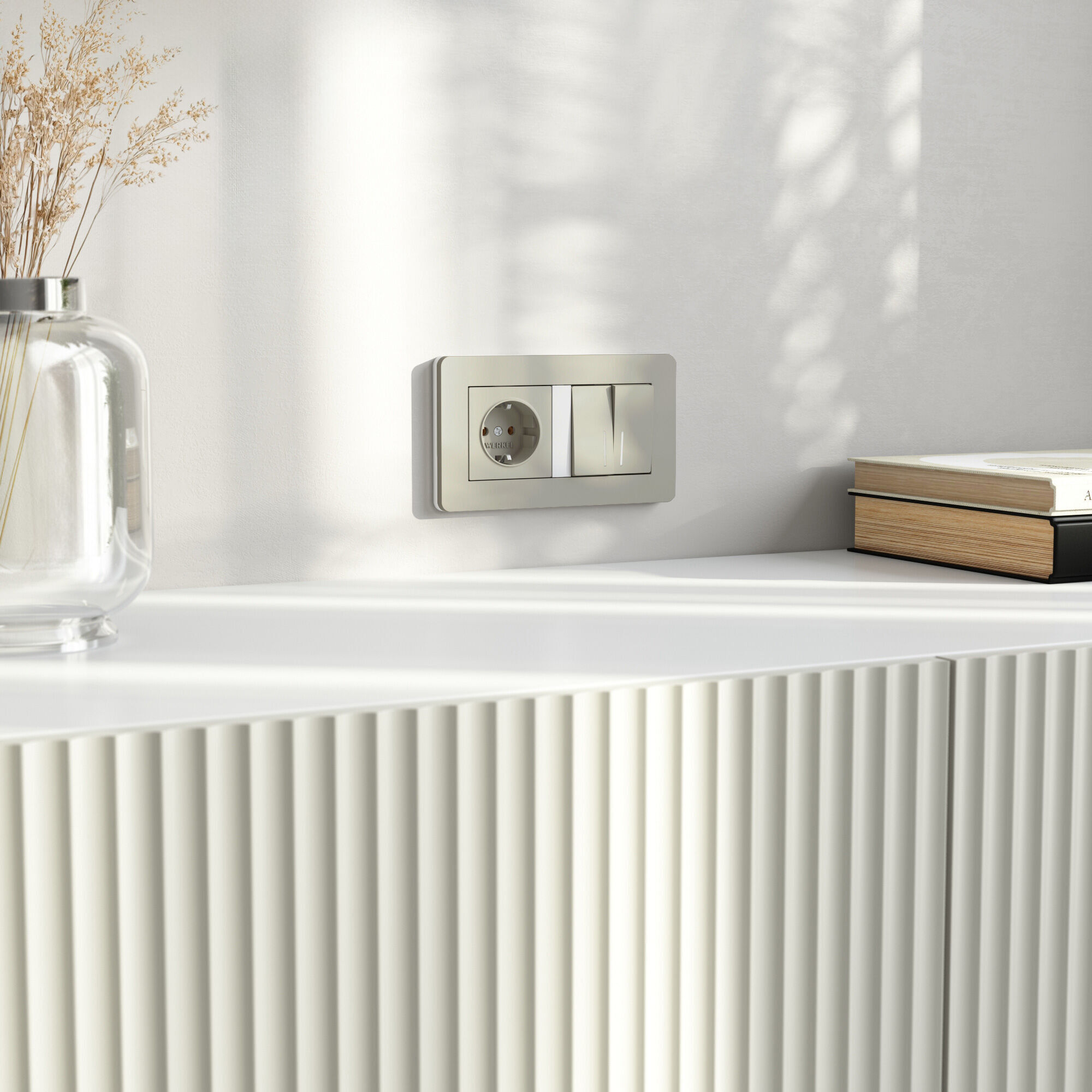 Выключатель двухклавишный проходной с подсветкой VAMVIDNEE VV982250 5 Выключатель двухклавишный проходной с подсветкой VAMVIDNEE VV982250 — изображение 5