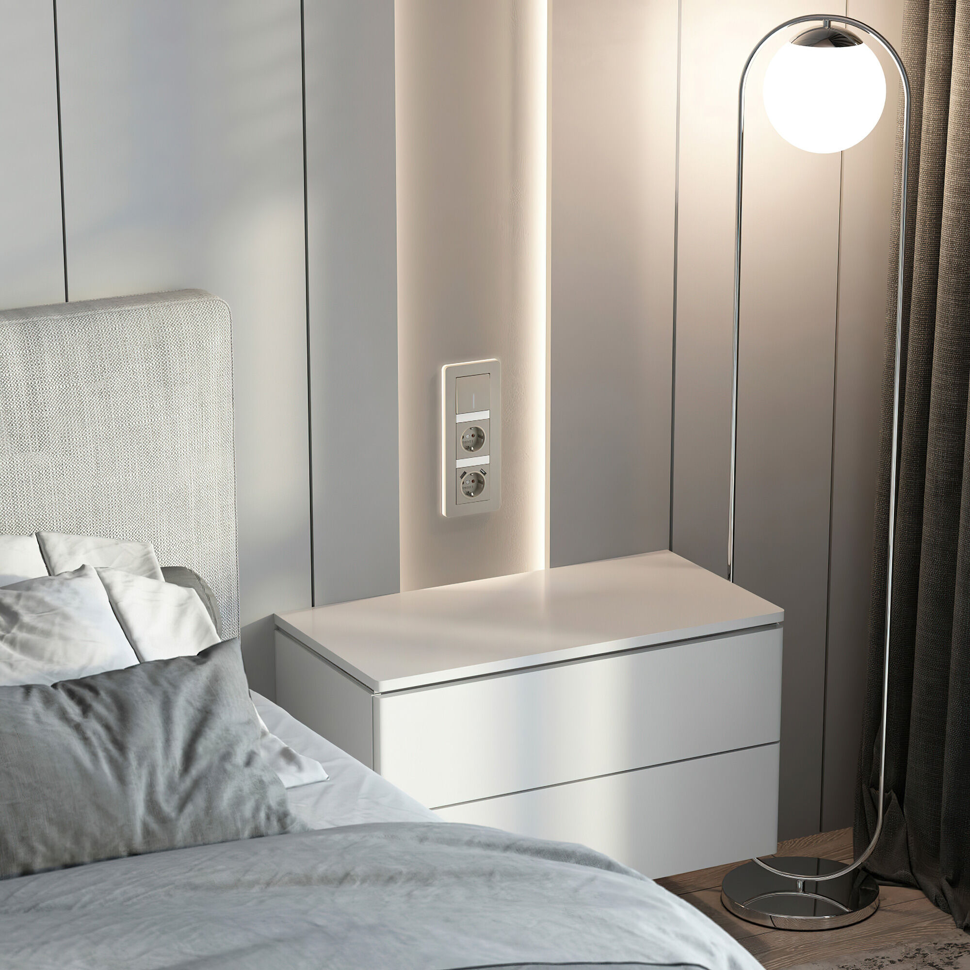 Выключатель одноклавишный с подсветкой VAMVIDNEE VV999656 3 Выключатель одноклавишный с подсветкой VAMVIDNEE VV999656 — изображение 3