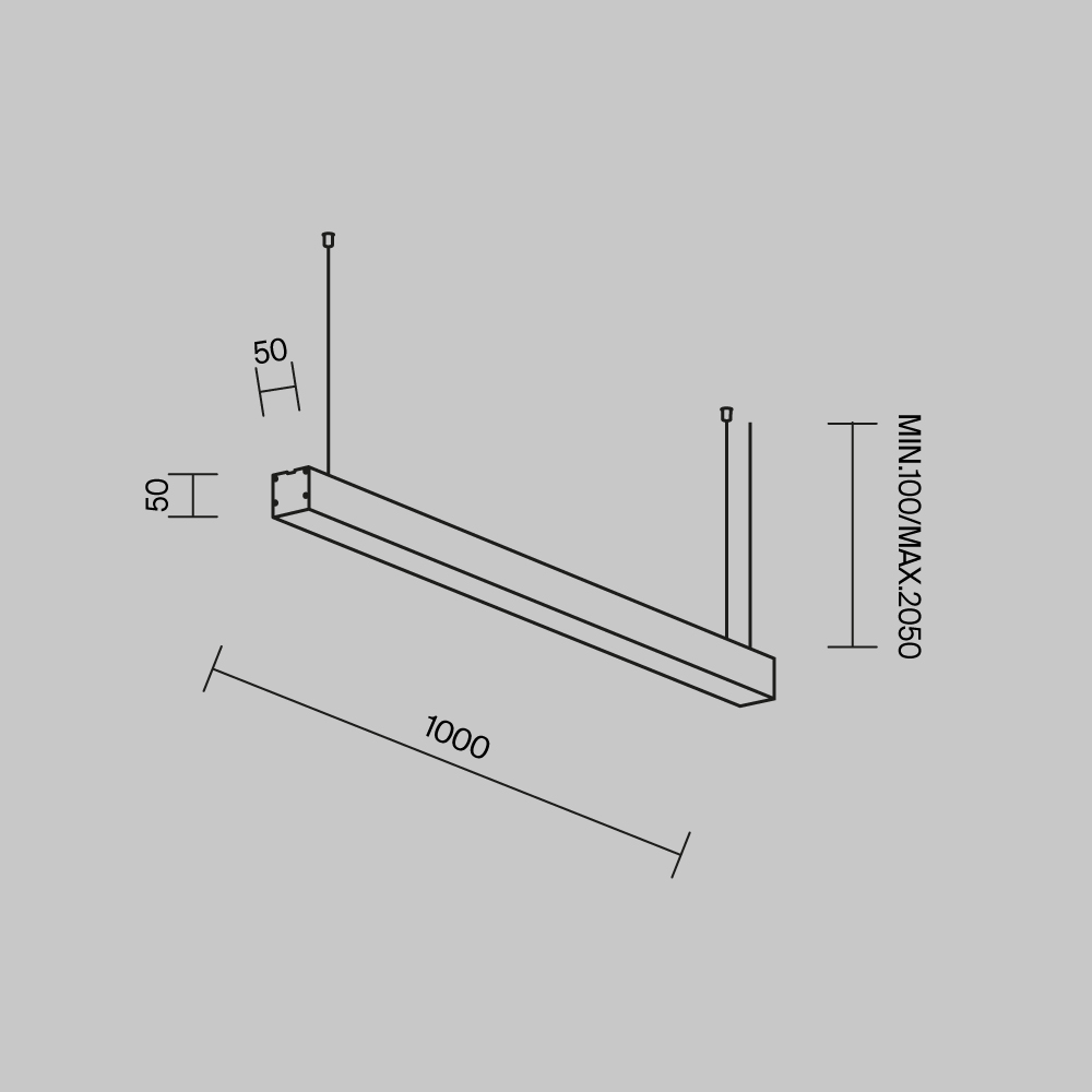 Линейный светильник VAMVIDNEE VV1023043 7 Линейный светильник VAMVIDNEE VV1023043 — изображение 7