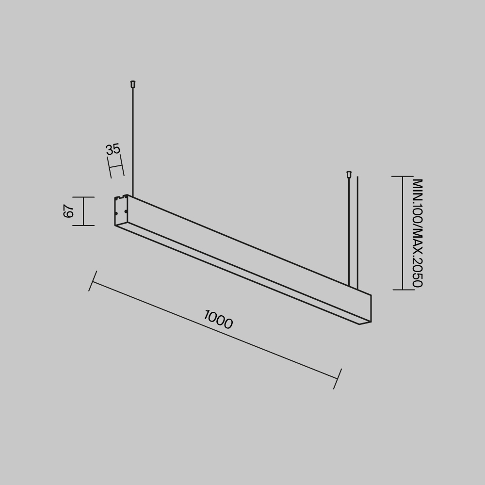 Линейный светильник VAMVIDNEE VV1022694 8 Линейный светильник VAMVIDNEE VV1022694 — изображение 8