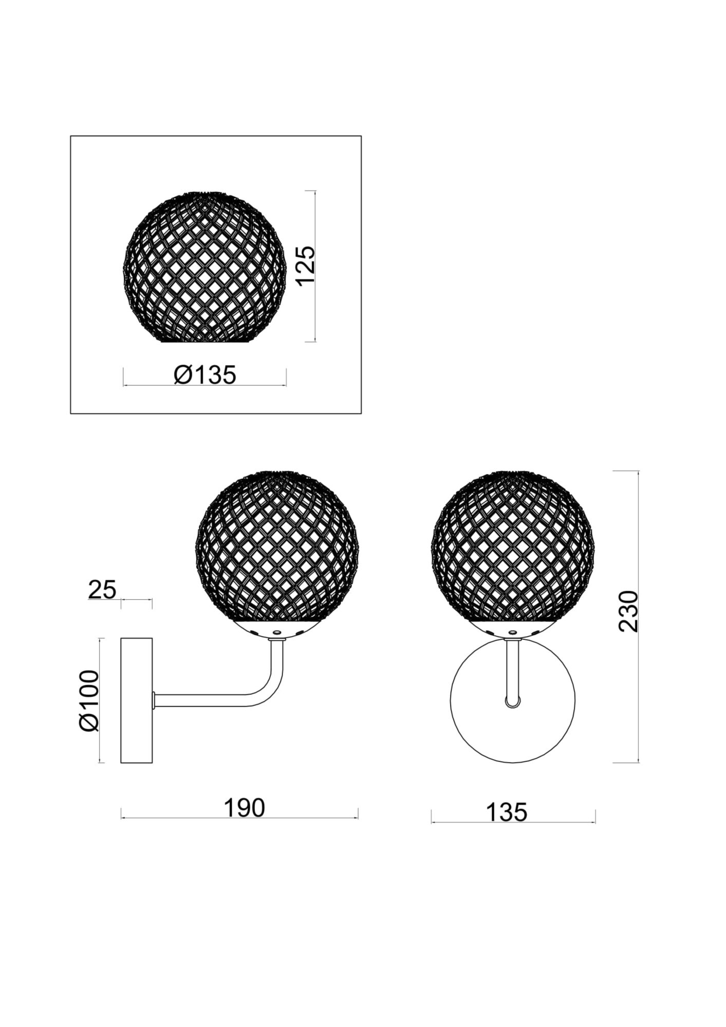 Настенный светильник VAMVIDNEE VV1017387 4 Настенный светильник VAMVIDNEE VV1017387 — изображение 4