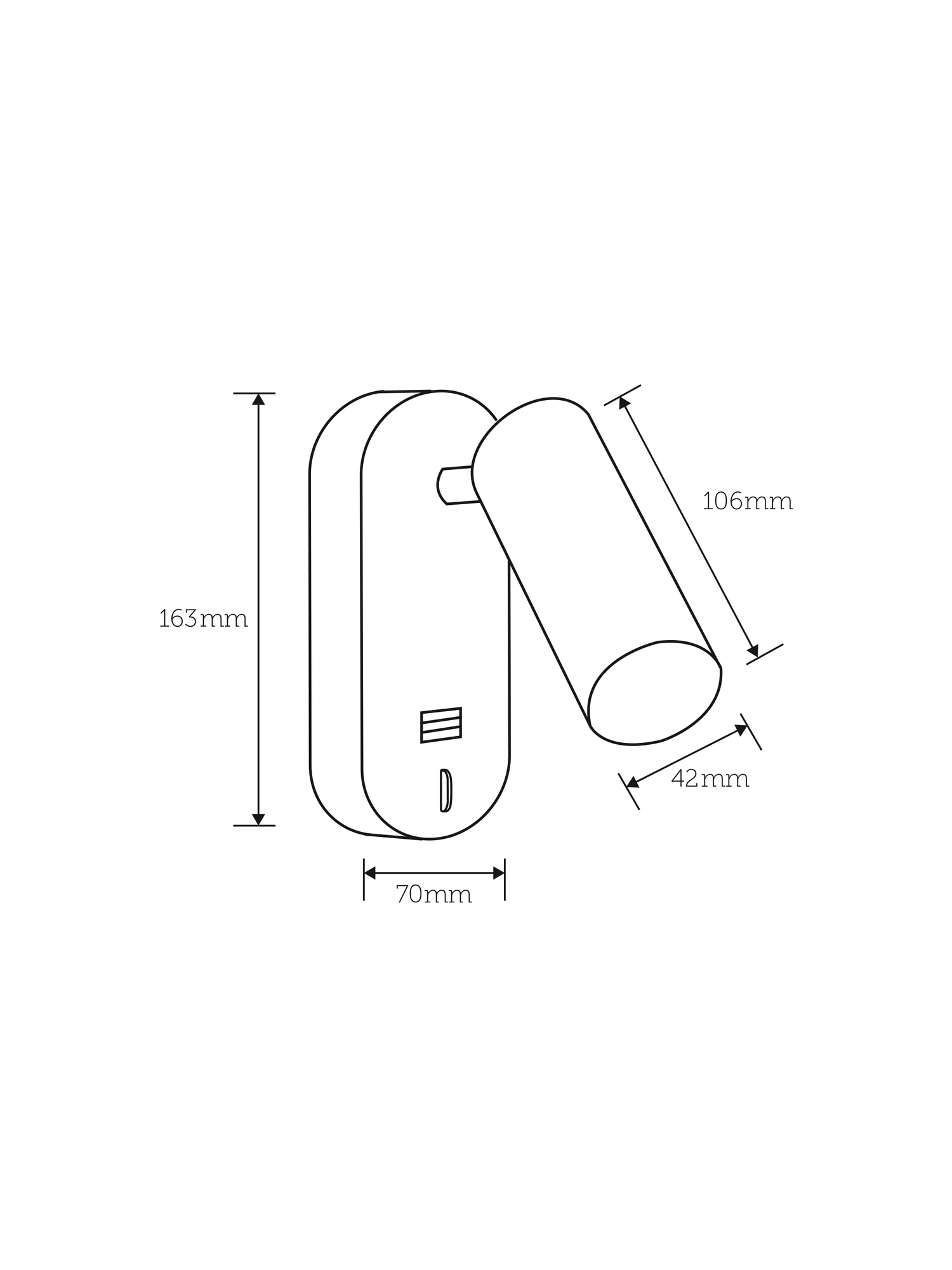 Настенный светильник VAMVIDNEE VV1017417 7 Настенный светильник VAMVIDNEE VV1017417 — изображение 7