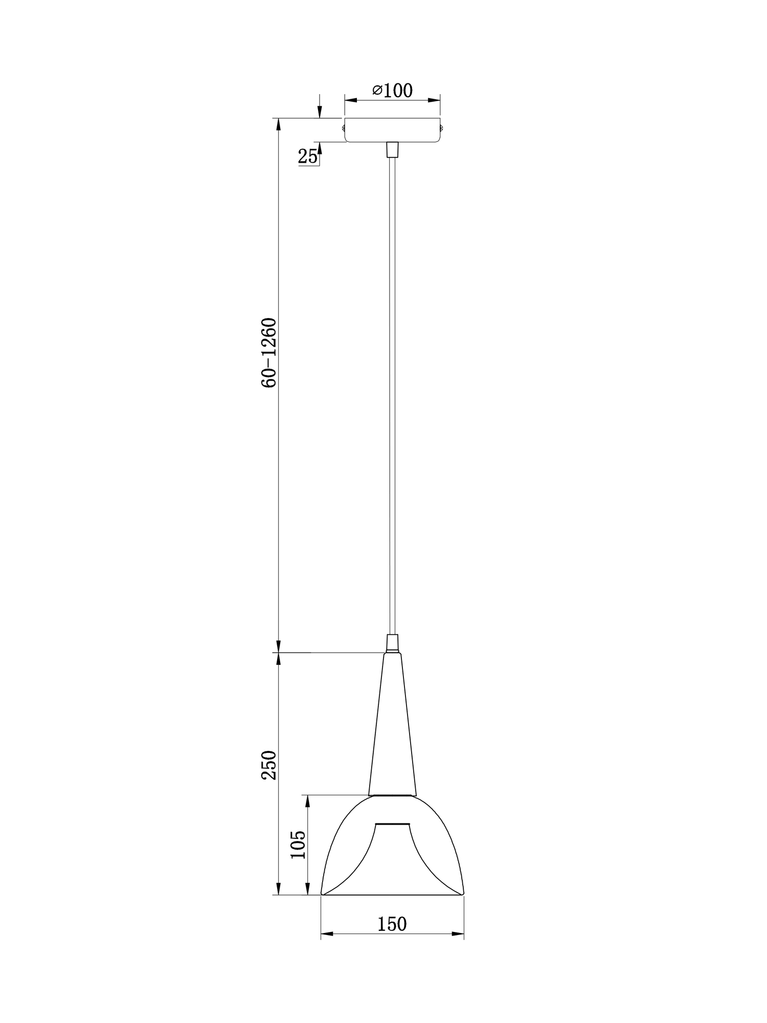 Подвесной светильник VAMVIDNEE VV1017291 7 Подвесной светильник VAMVIDNEE VV1017291 — изображение 7