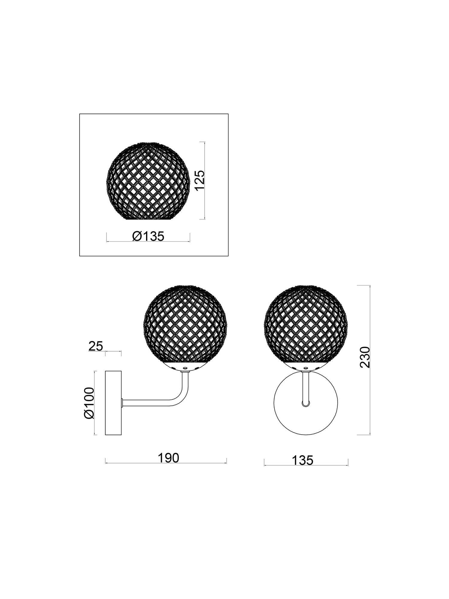 Настенный светильник VAMVIDNEE VV1017387 6 Настенный светильник VAMVIDNEE VV1017387 — изображение 6