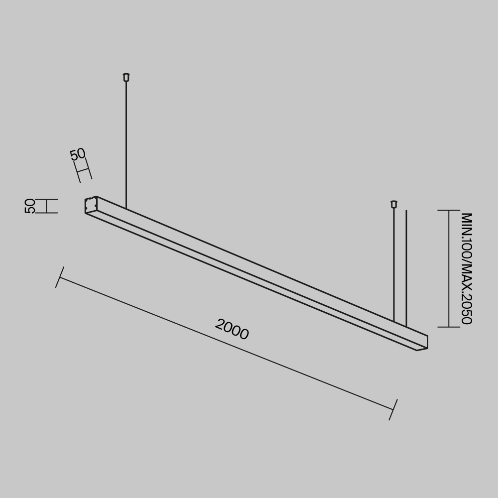 Линейный светильник VAMVIDNEE VV1022847 8 Линейный светильник VAMVIDNEE VV1022847 — изображение 8