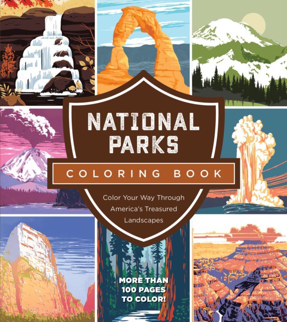 National parks coloring book (Национальные парки. Раскраска) 1 National parks coloring book (Национальные парки. Раскраска)