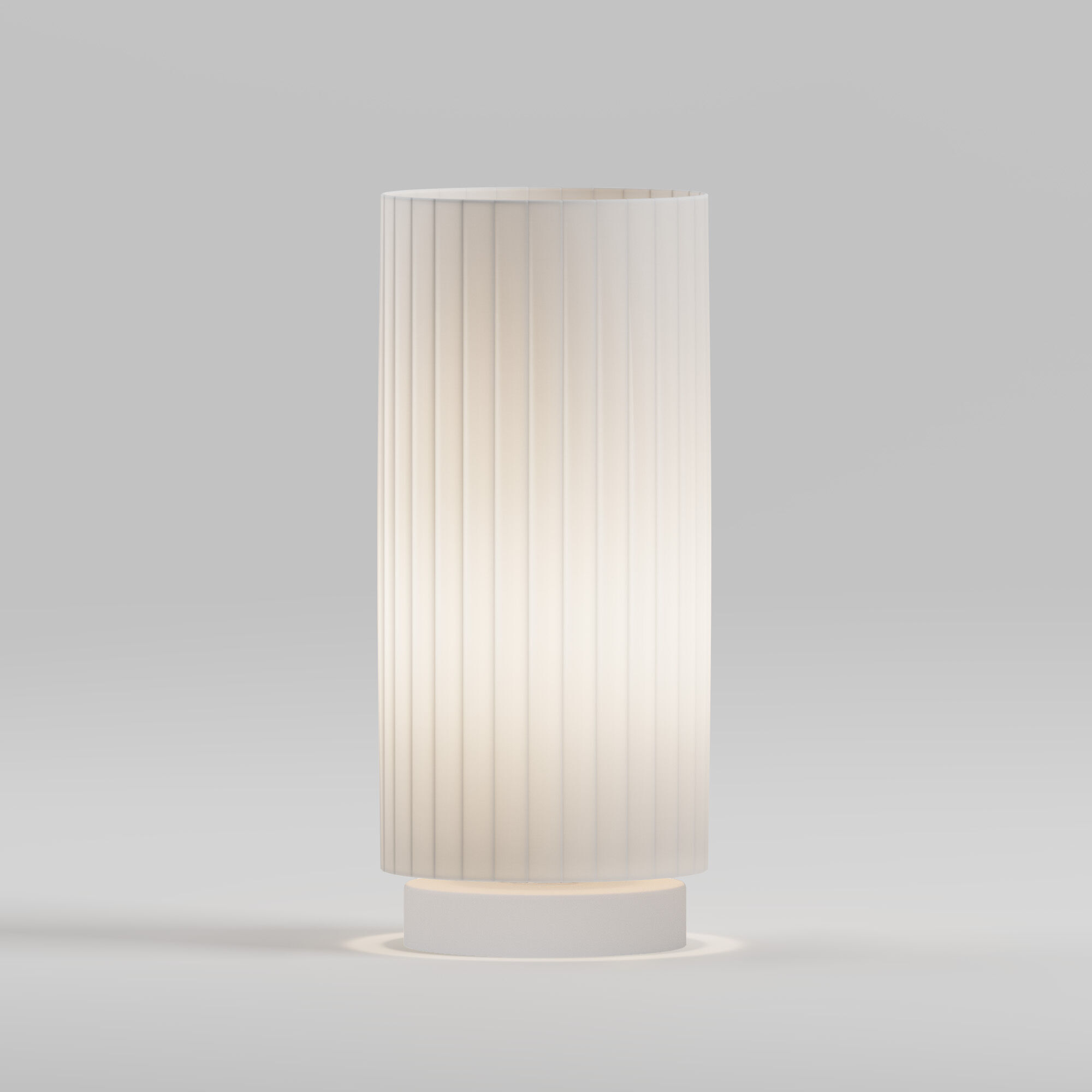 Настольный светильник с плафоном из ткани VAMVIDNEE VV1023627