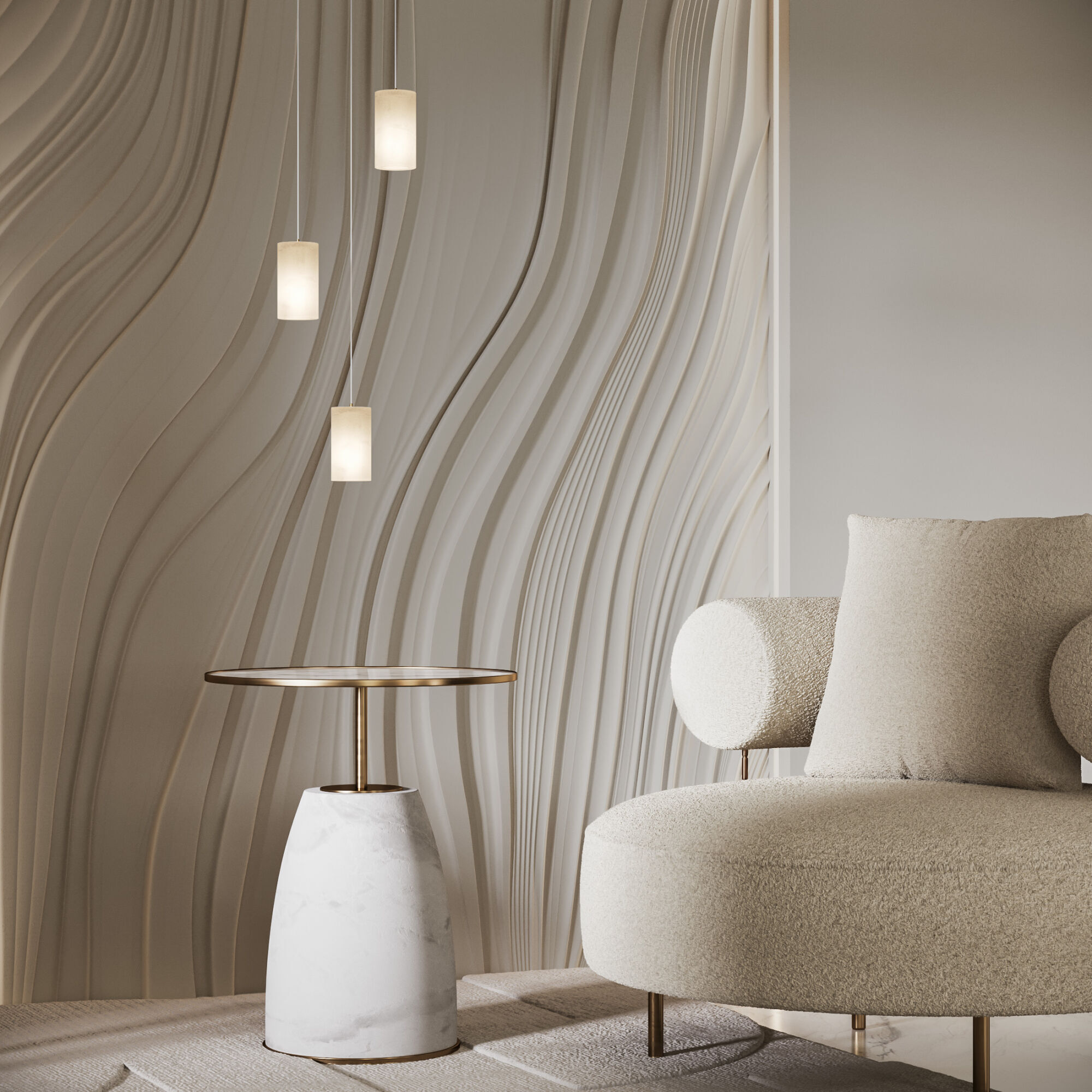 Подвесной светильник с плафоном из испанского алебастра VAMVIDNEE VV1002431 3 Подвесной светильник с плафоном из испанского алебастра VAMVIDNEE VV1002431 — изображение 3