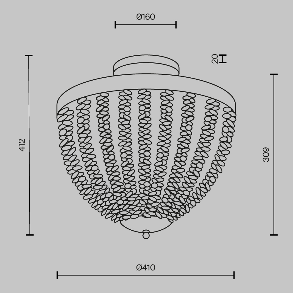 Потолочный светильник VAMVIDNEE VV1017205 6 Потолочный светильник VAMVIDNEE VV1017205 — изображение 6