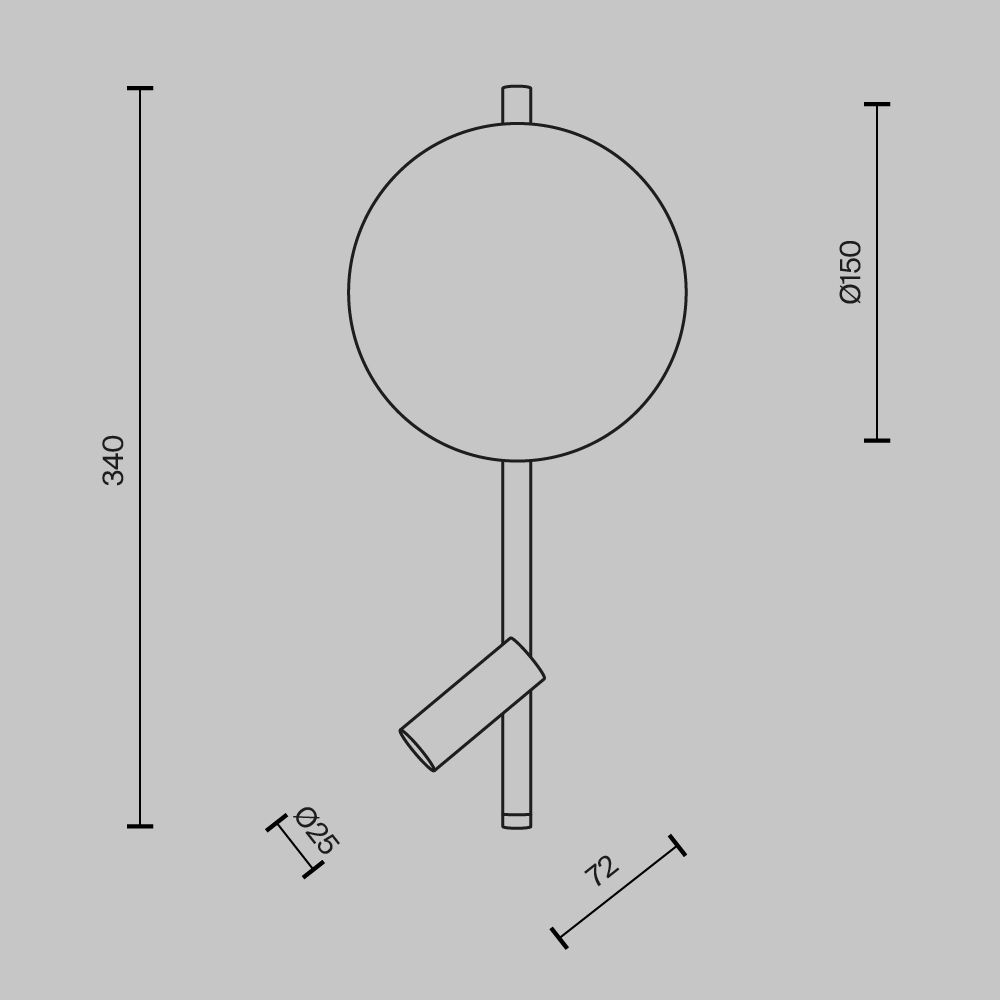 Настенный светильник VAMVIDNEE VV1017252 7 Настенный светильник VAMVIDNEE VV1017252 — изображение 7