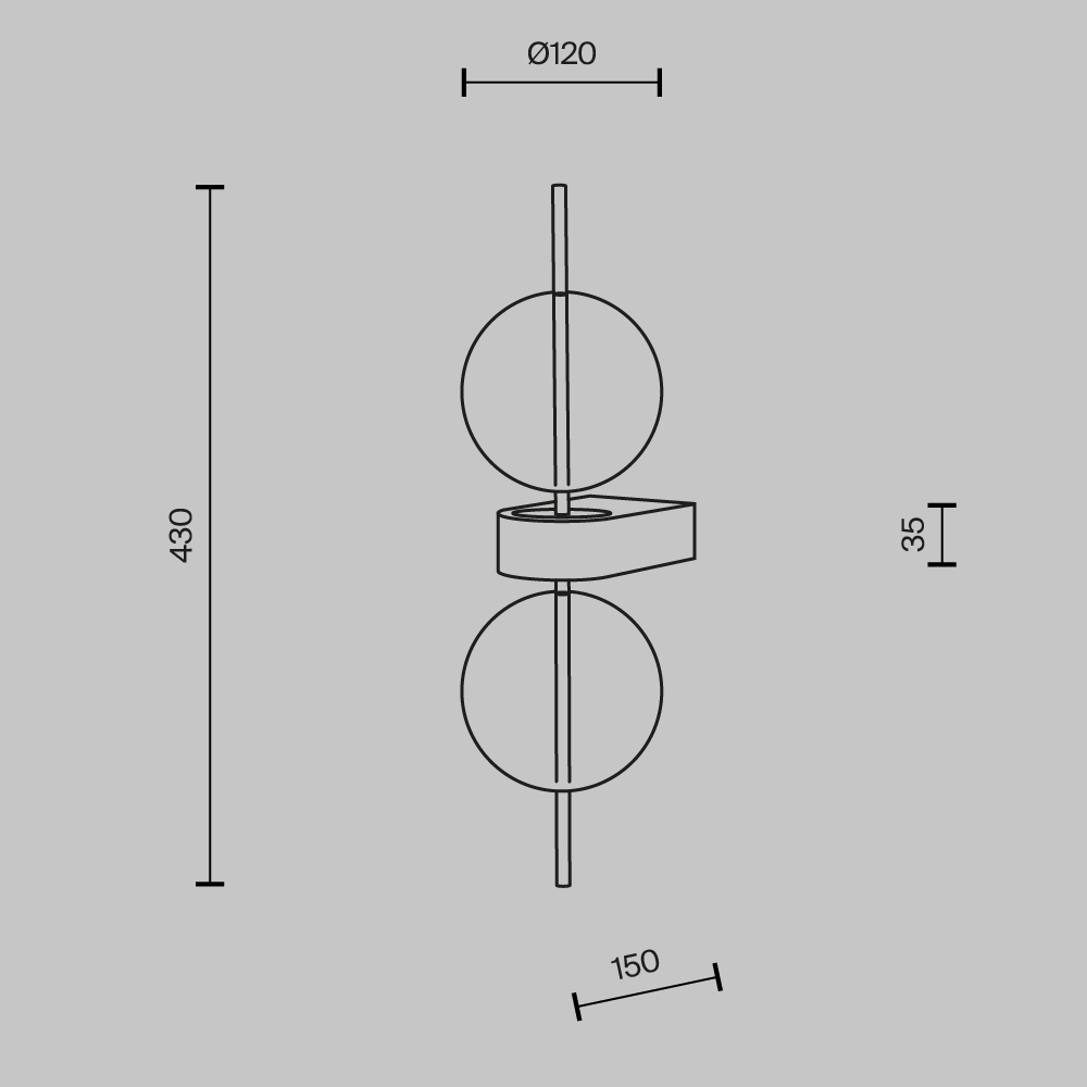 Настенный светильник VAMVIDNEE VV1017235 16 Настенный светильник VAMVIDNEE VV1017235 — изображение 16