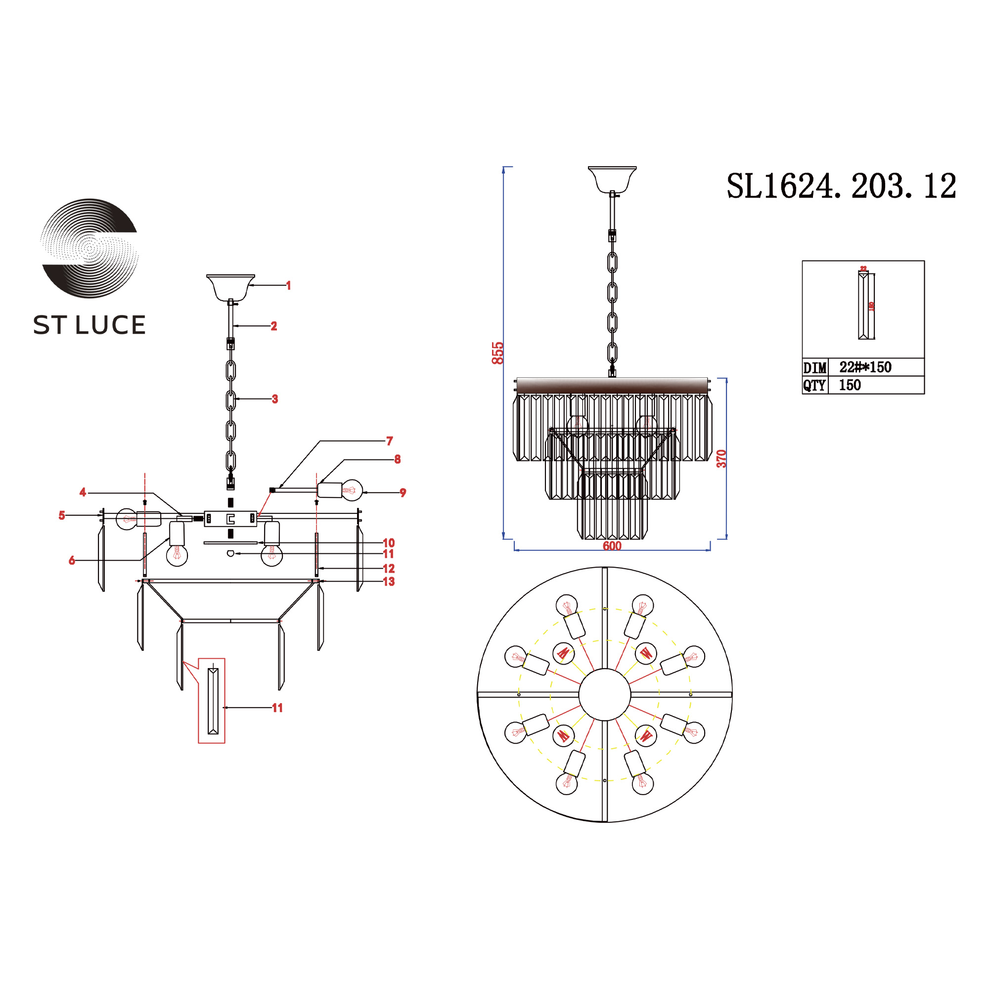 Люстра VAMVIDNEE VV235477 13 Люстра VAMVIDNEE VV235477 — изображение 13