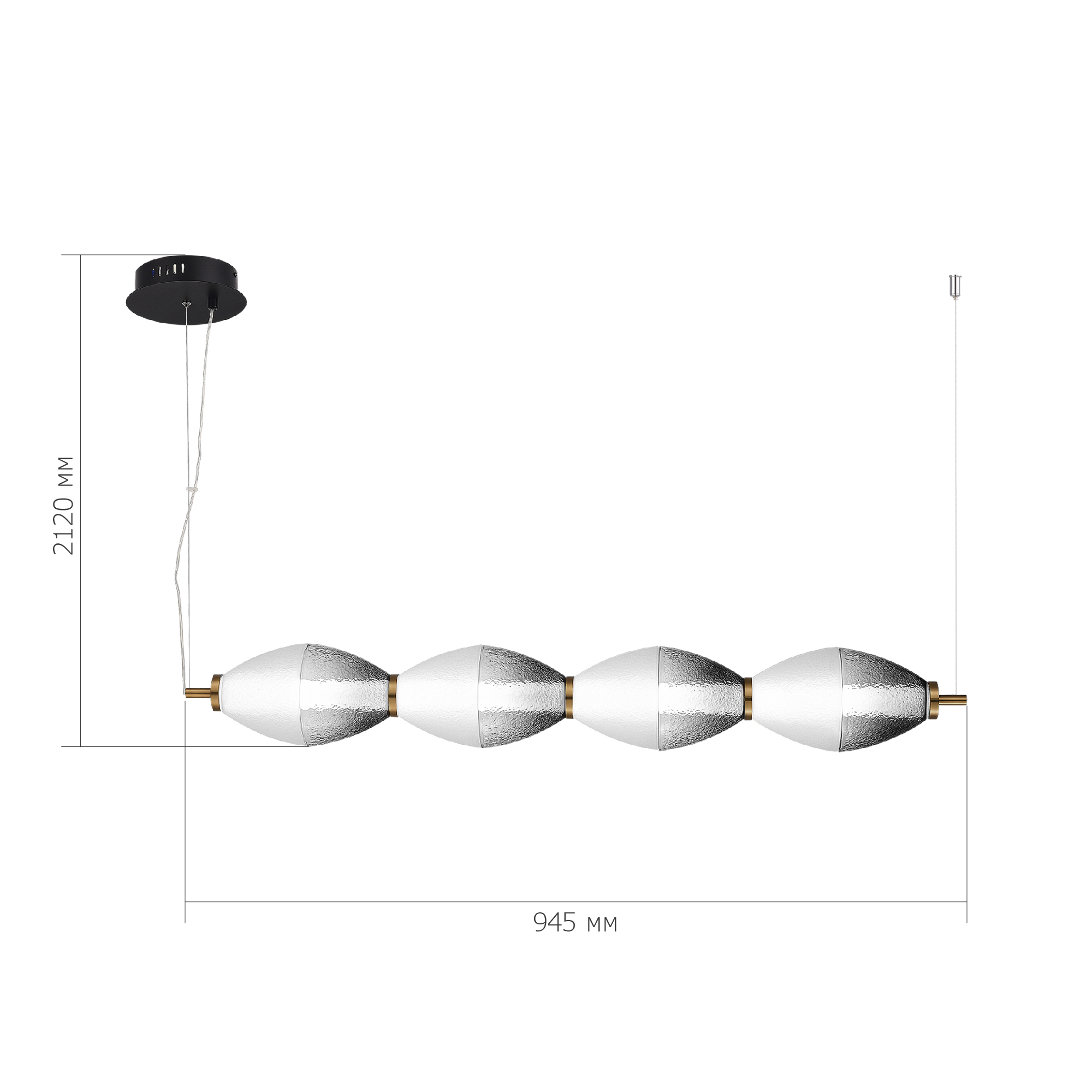 Светильник VAMVIDNEE VV658539 5 Светильник VAMVIDNEE VV658539 — изображение 5