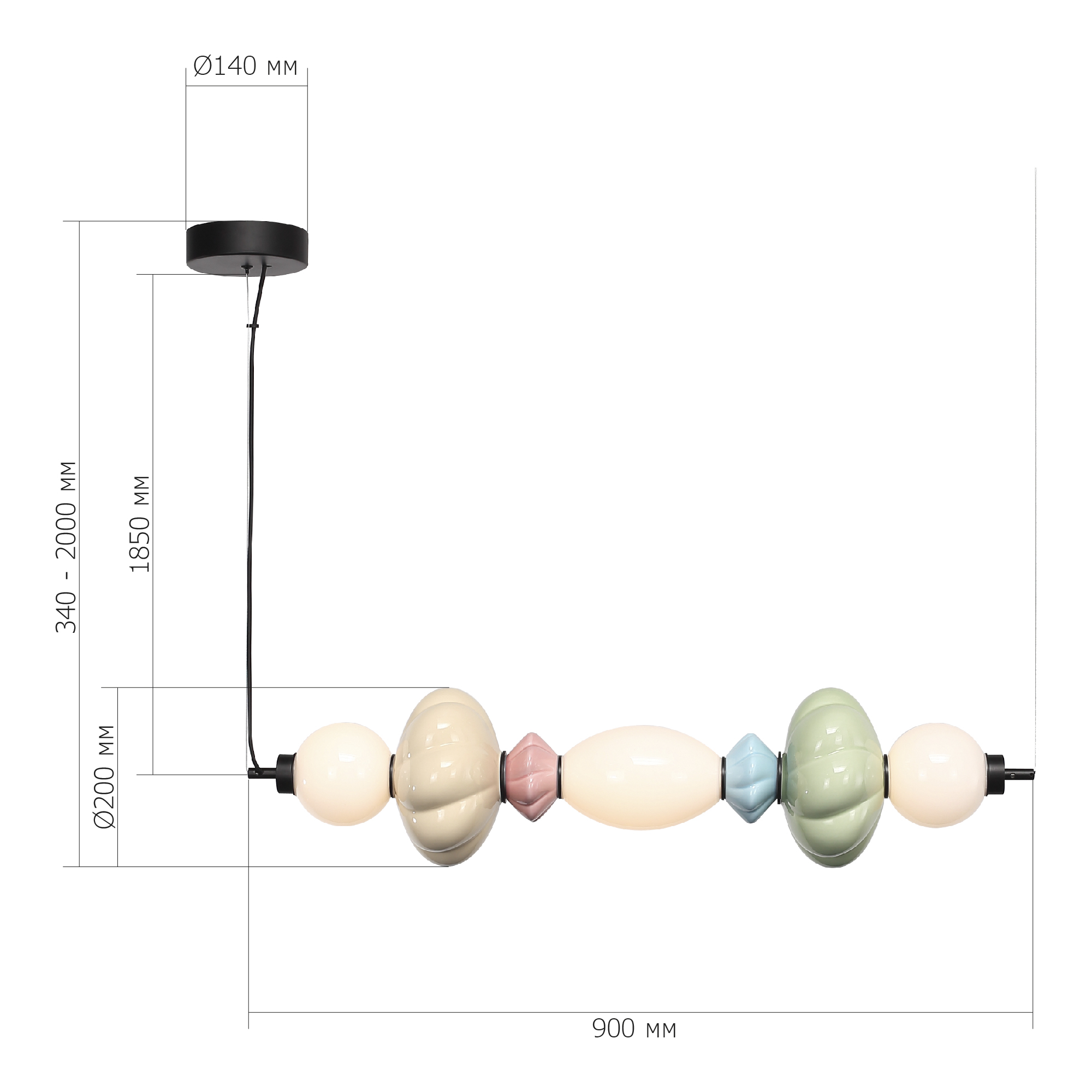 Светильник VAMVIDNEE VV664292 6 Светильник VAMVIDNEE VV664292 — изображение 6