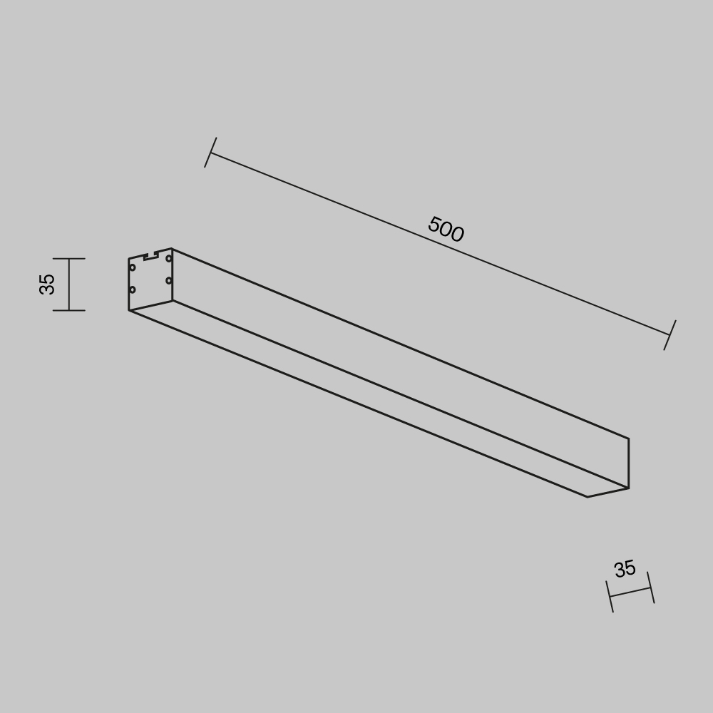 Линейный светильник VAMVIDNEE VV1024176 8 Линейный светильник VAMVIDNEE VV1024176 — изображение 8