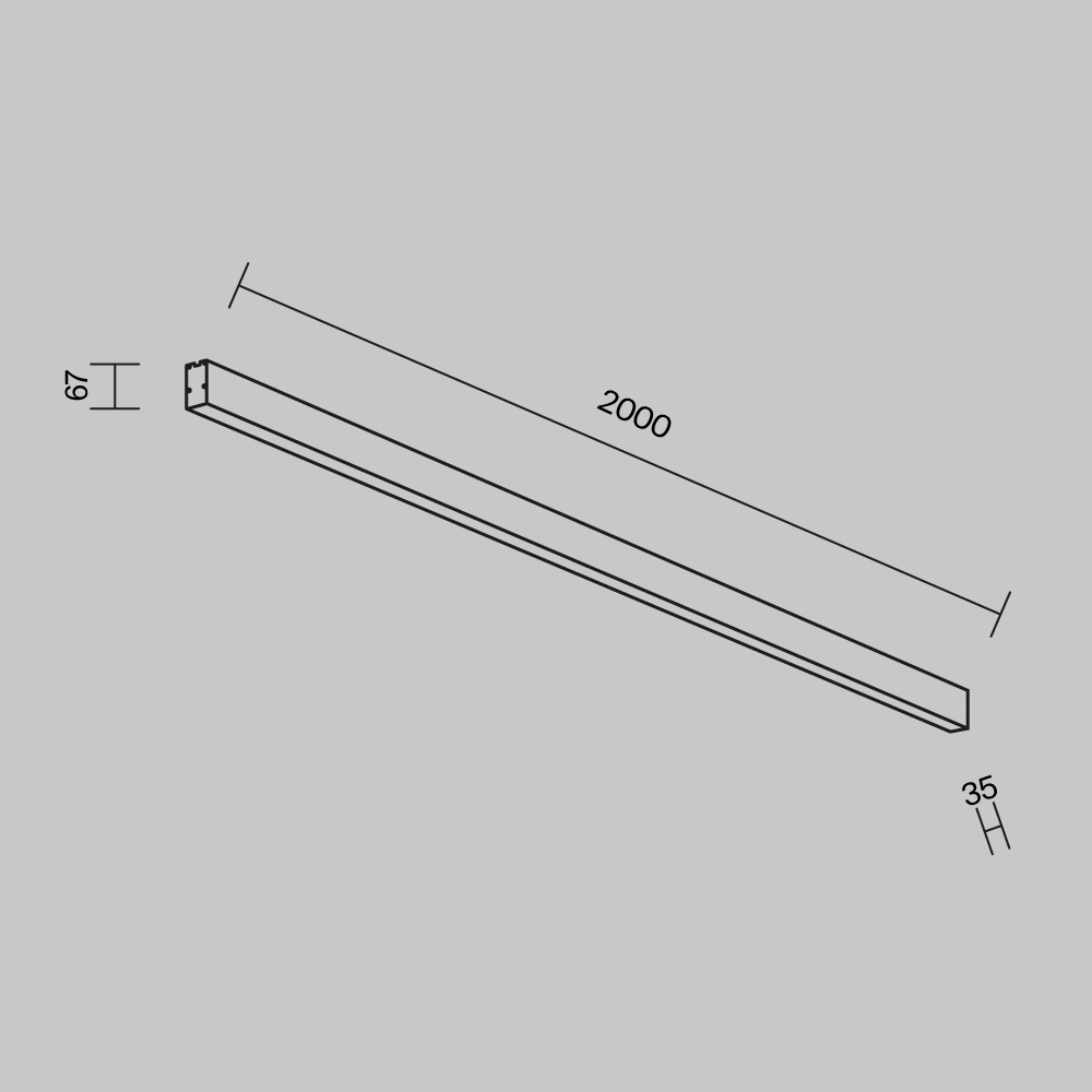 Линейный светильник VAMVIDNEE VV1024185 7 Линейный светильник VAMVIDNEE VV1024185 — изображение 7