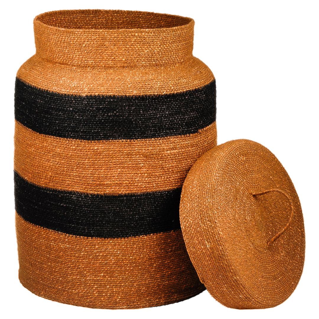 Корзина декоративная с крышкой VAMVIDNEE VV1025914 3 Корзина декоративная с крышкой VAMVIDNEE VV1025914 — изображение 3