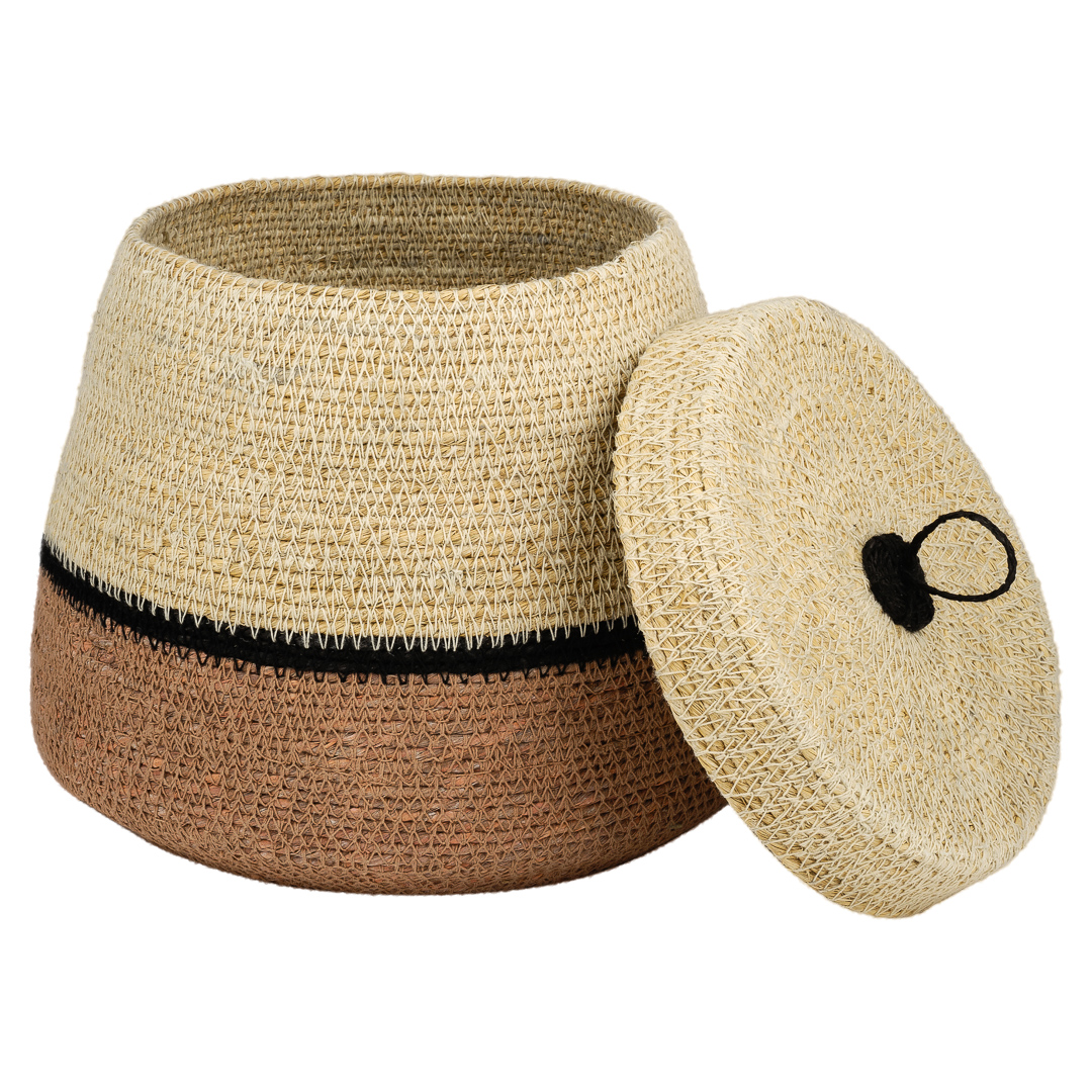 Корзина декоративная крышкой VAMVIDNEE VV1025919 3 Корзина декоративная крышкой VAMVIDNEE VV1025919 — изображение 3