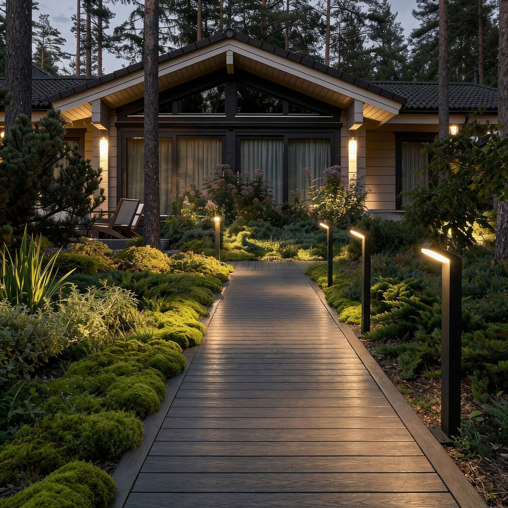 Ландшафтный уличный светильник чёрный VAMVIDNEE VV1031921 3 Ландшафтный уличный светильник чёрный VAMVIDNEE VV1031921 — изображение 3