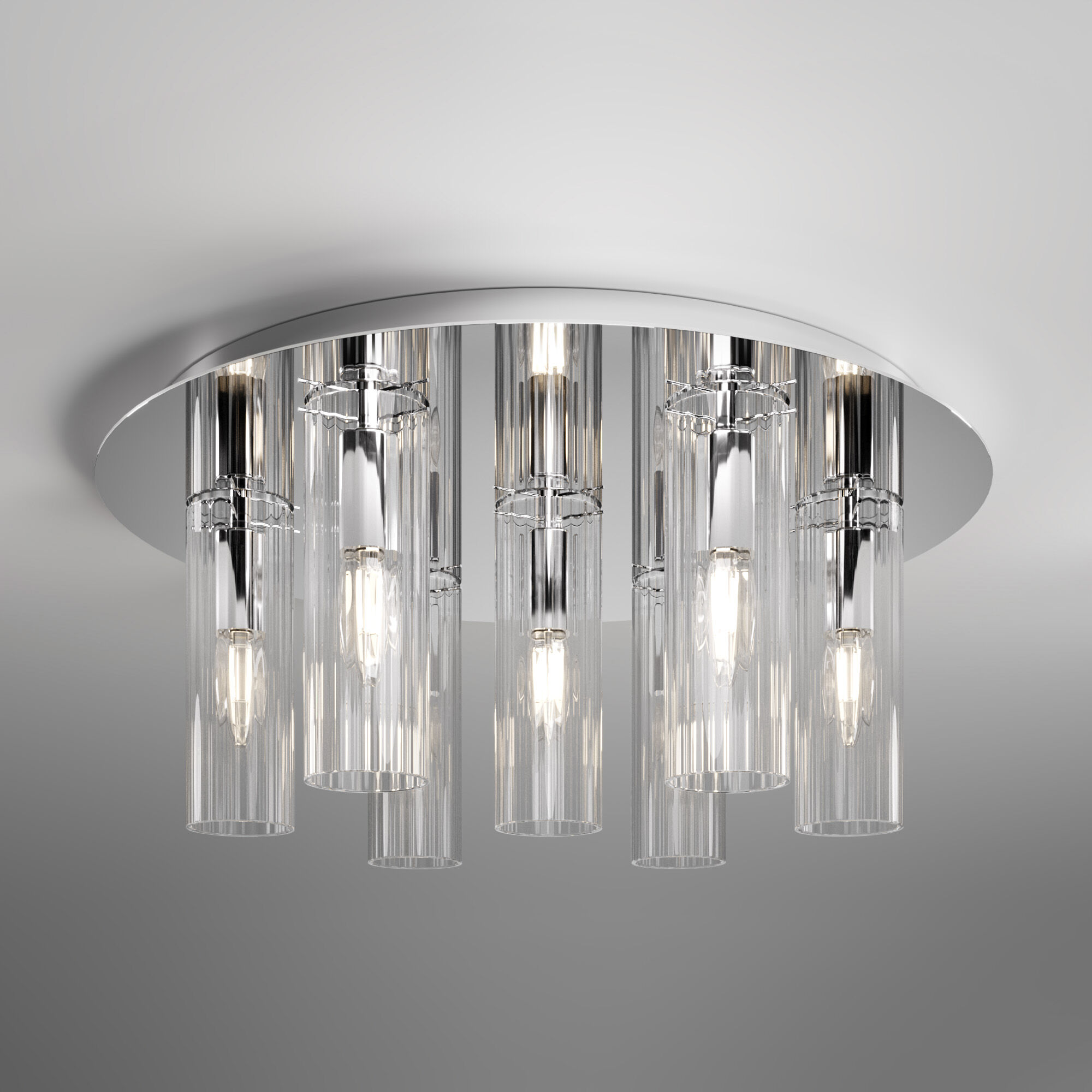 Потолочный светильник со стеклянными плафонами VAMVIDNEE VV1031995