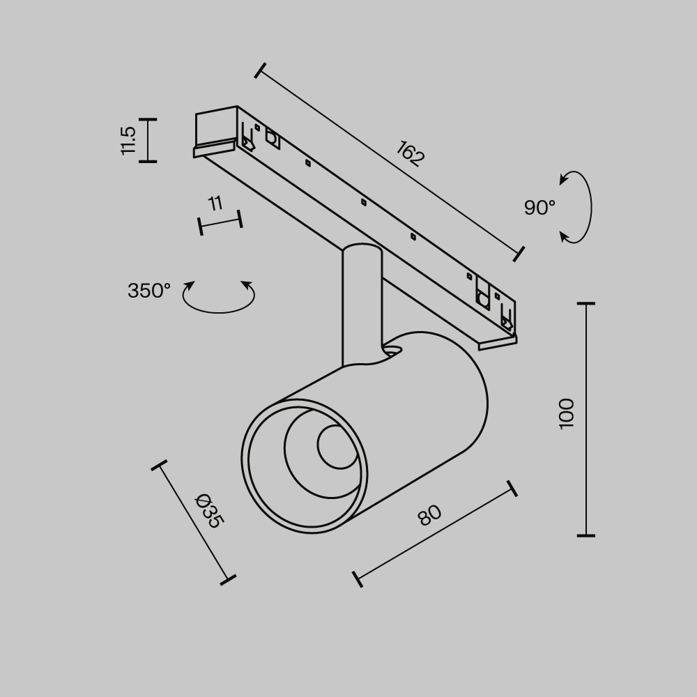 Трековый светильник VAMVIDNEE VV1042676 12 Трековый светильник VAMVIDNEE VV1042676 — изображение 12