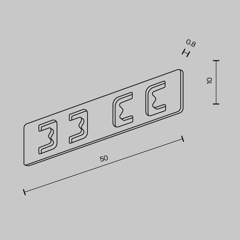 Комплектующие для трековой системы VAMVIDNEE VV1042429 6 Комплектующие для трековой системы VAMVIDNEE VV1042429 — изображение 6