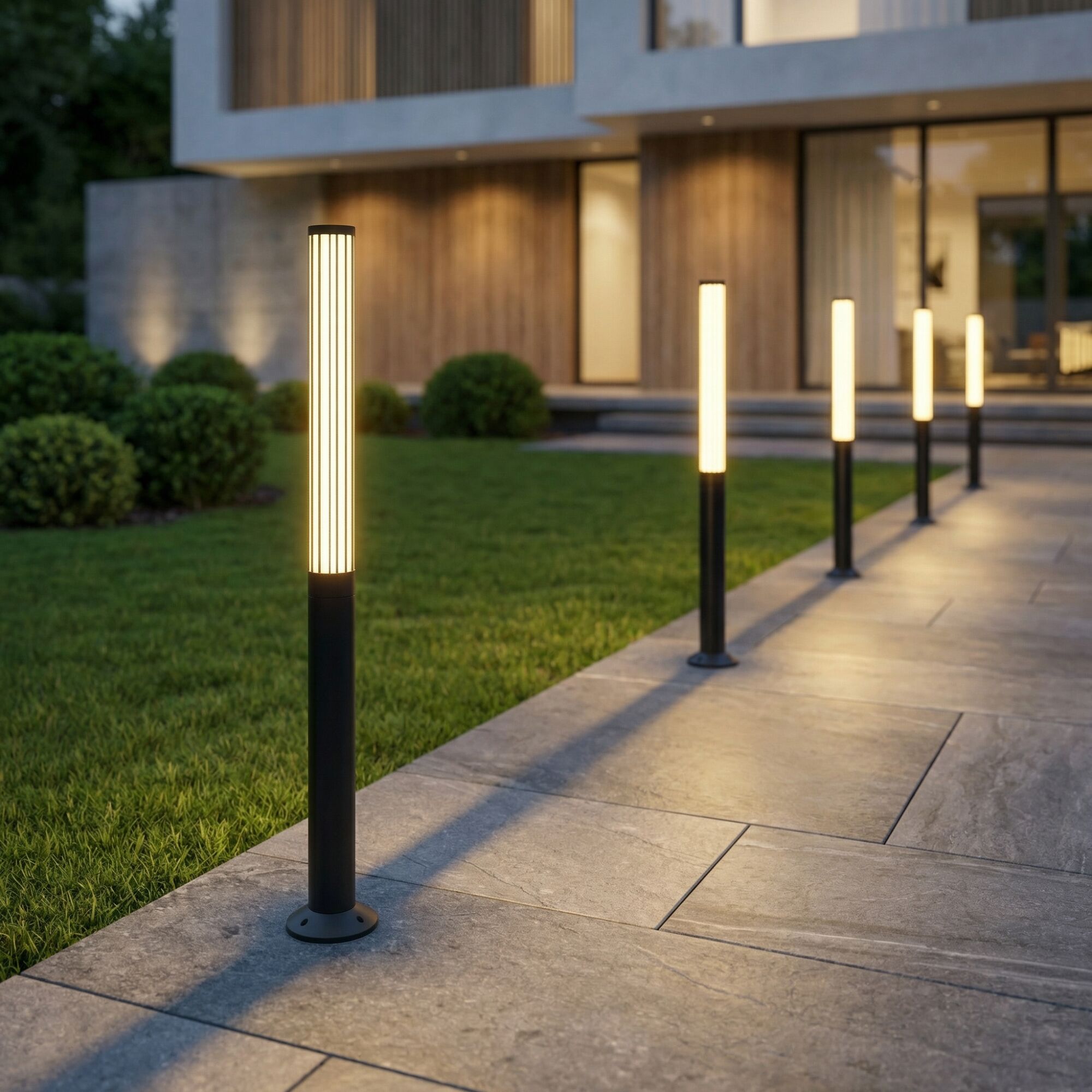 Уличный светодиодный светильник черный VAMVIDNEE VV1041352 3 Уличный светодиодный светильник черный VAMVIDNEE VV1041352 — изображение 3