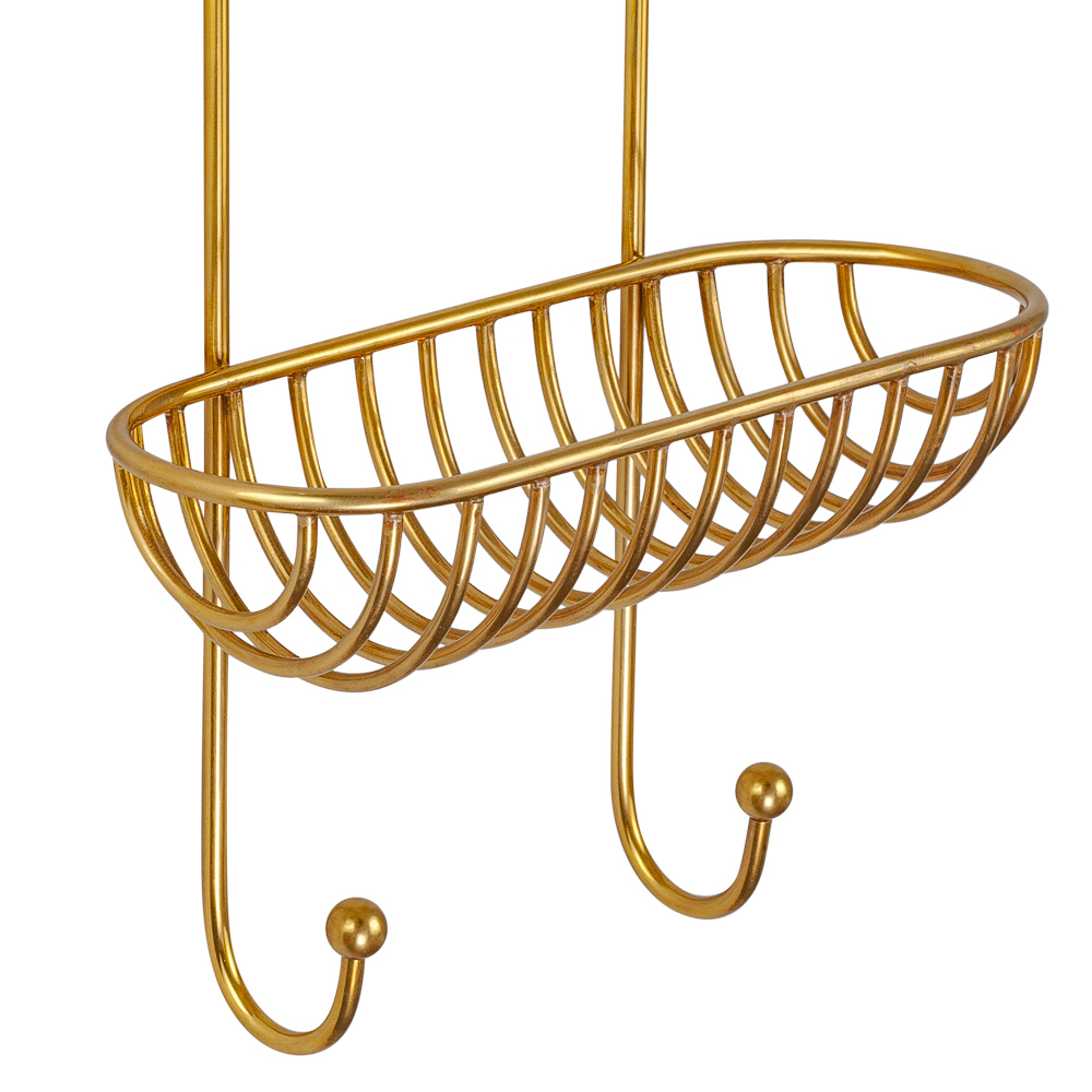 Полка двухъярусная в душевую цвет латунь VAMVIDNEE VV1025834 5 Полка двухъярусная в душевую цвет латунь VAMVIDNEE VV1025834 — изображение 5